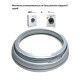 Манжета люка стиральных машин LG Vp3901, GSK001LG, GSK009LG, LG3002, 09lg01, 4986EN1001A, Vp3901, 4986ER1004A
