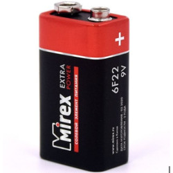 Батарейка солевая Mirex крона 9V