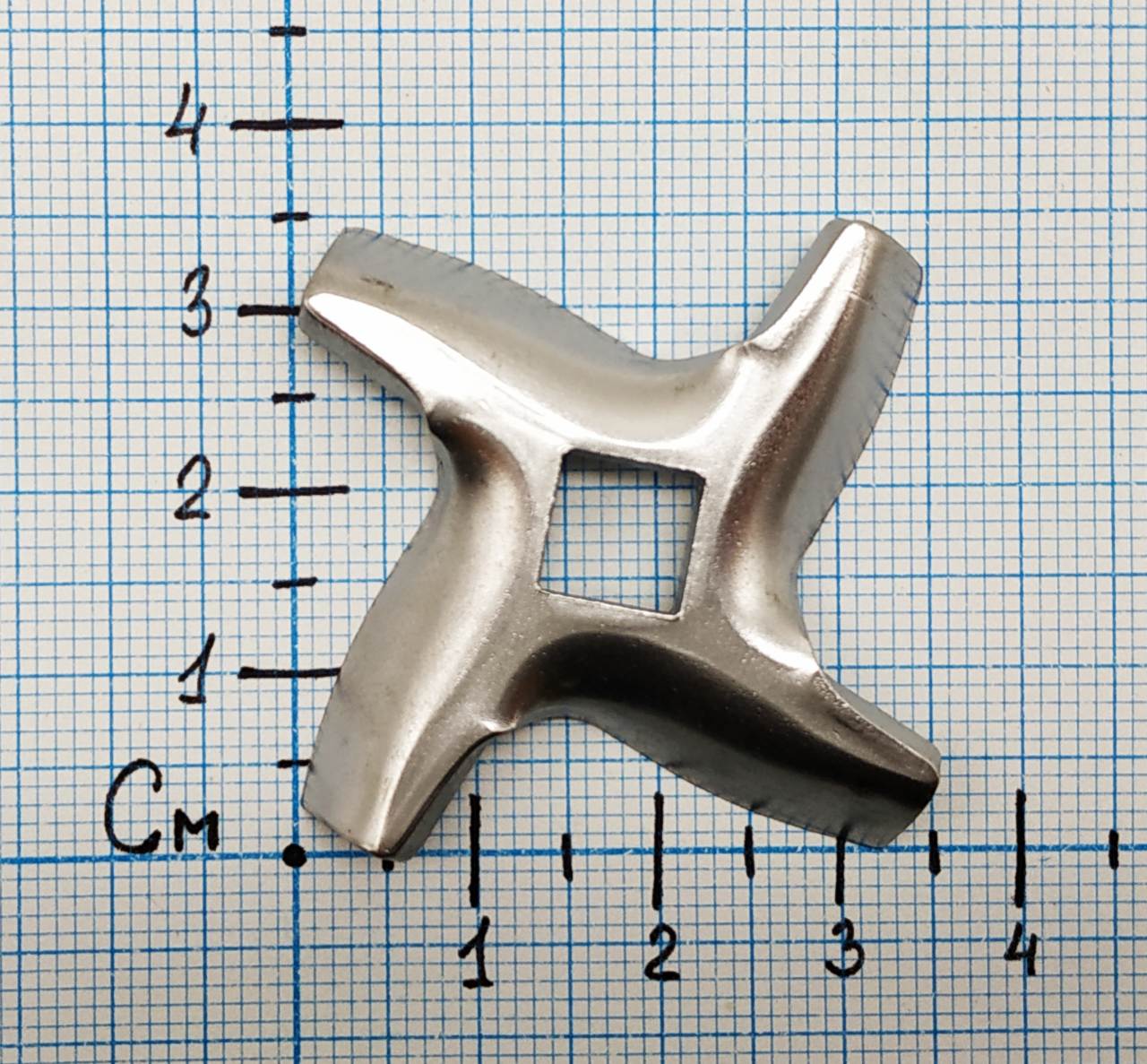 Нож для мясорубки Moulinex MS003, MM01W07, N434, MGR106UN