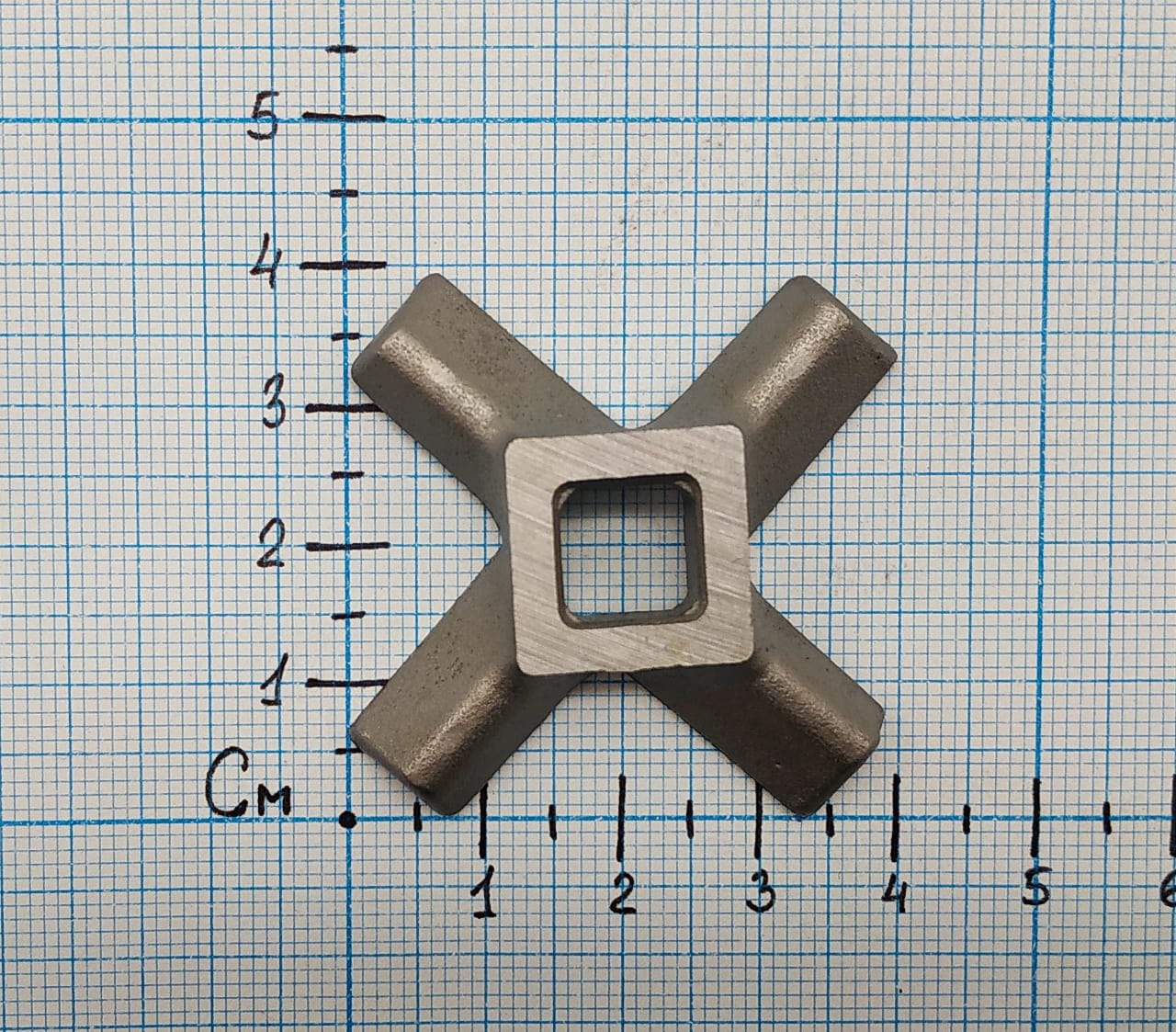 Нож для мясорубки Philips PH020 D47мм 9x9мм 996510049338