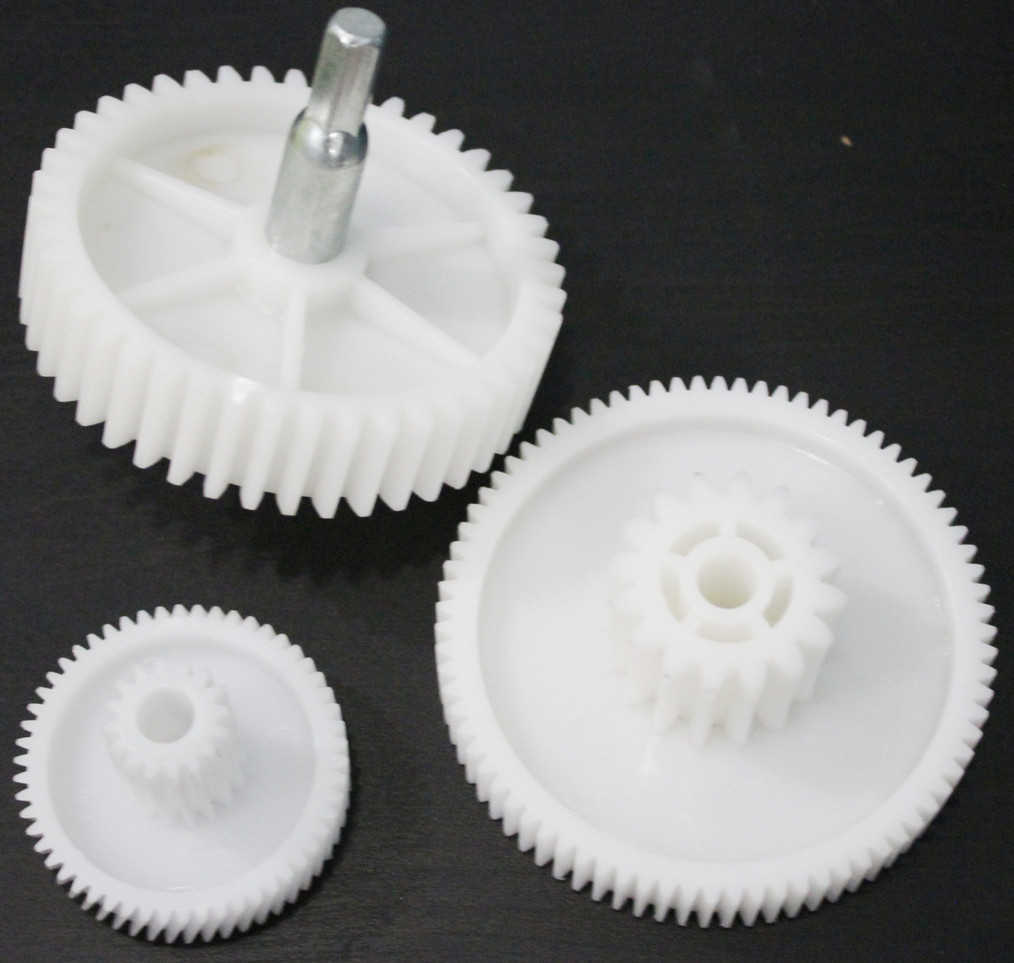 Блок шестеренок для мясорубки Polaris, Panasonic, Eden, Volle PS011 D80/32+47/18+79/8 L36/15+35/12.5+73/18.5