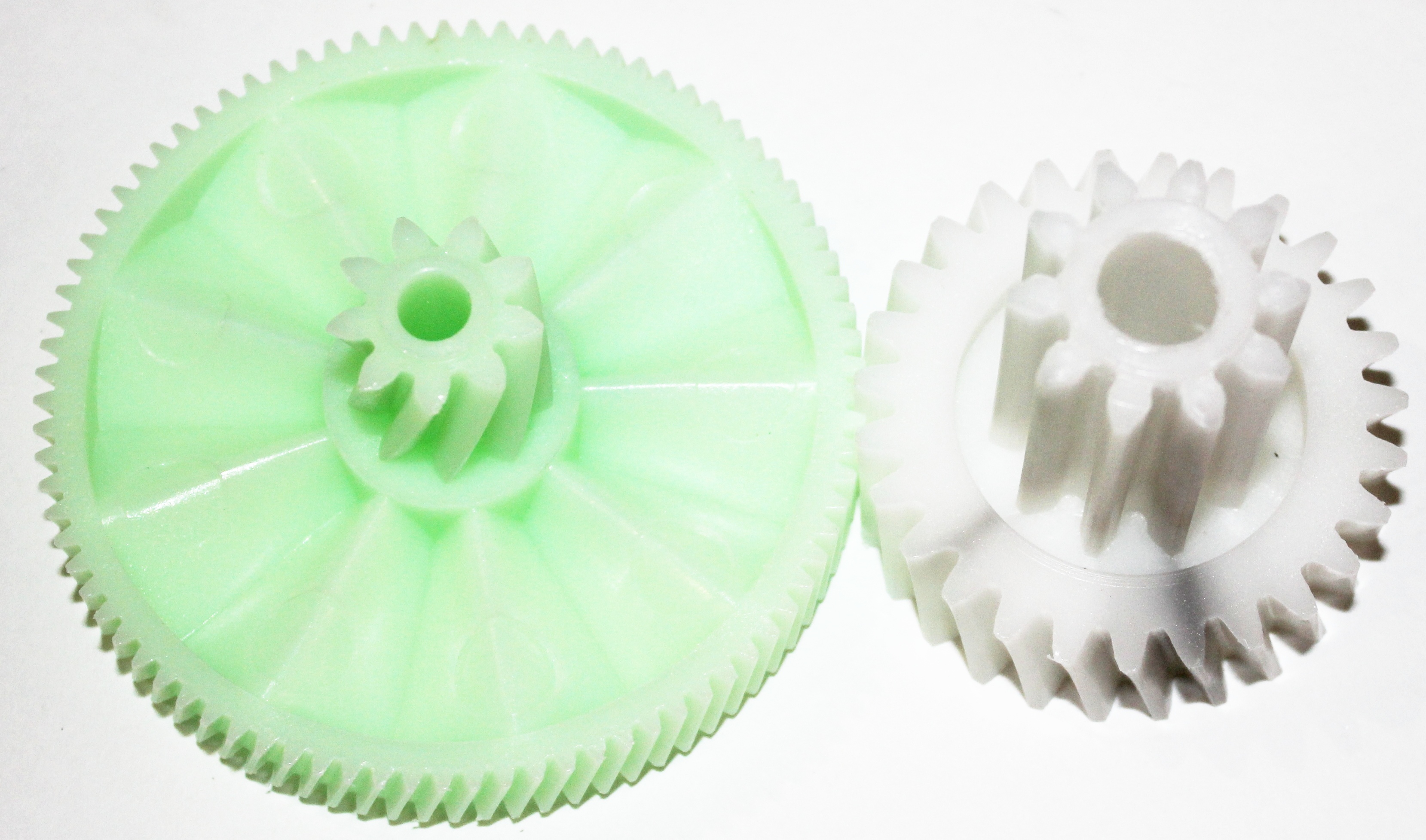 SKW004, KW017 Блок шестеренок для мясорубки Kenwood MG350 (KW715563 + KW715564) D55/28+83.4/20 L30/18+19/12