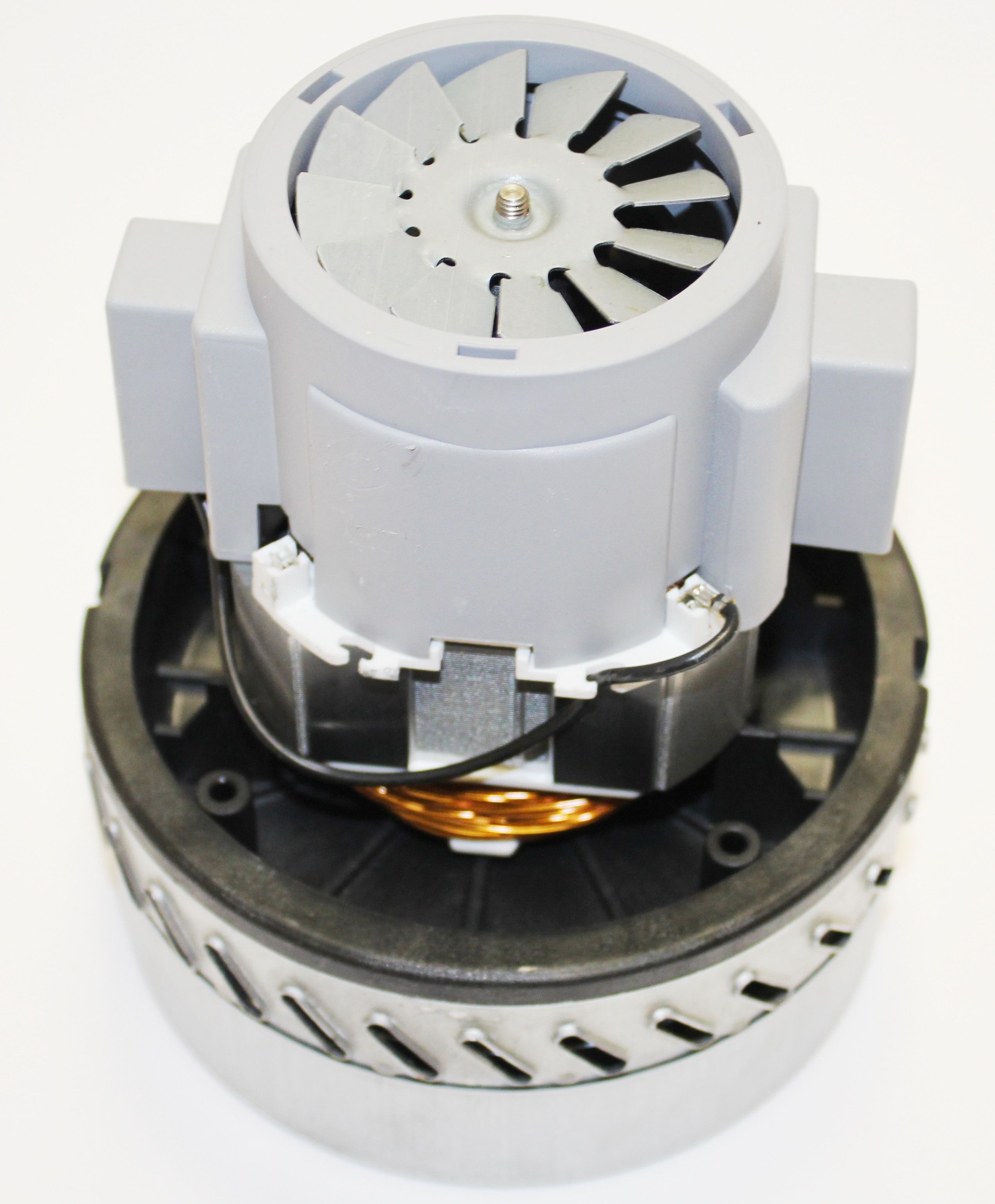 Двигатель пылесоса моющего 1000W 2-ступ  Ametek VAC003UN, 061300501, 11me00i, 11me00, 54AS219, 4.38.000.45, VAC001UN