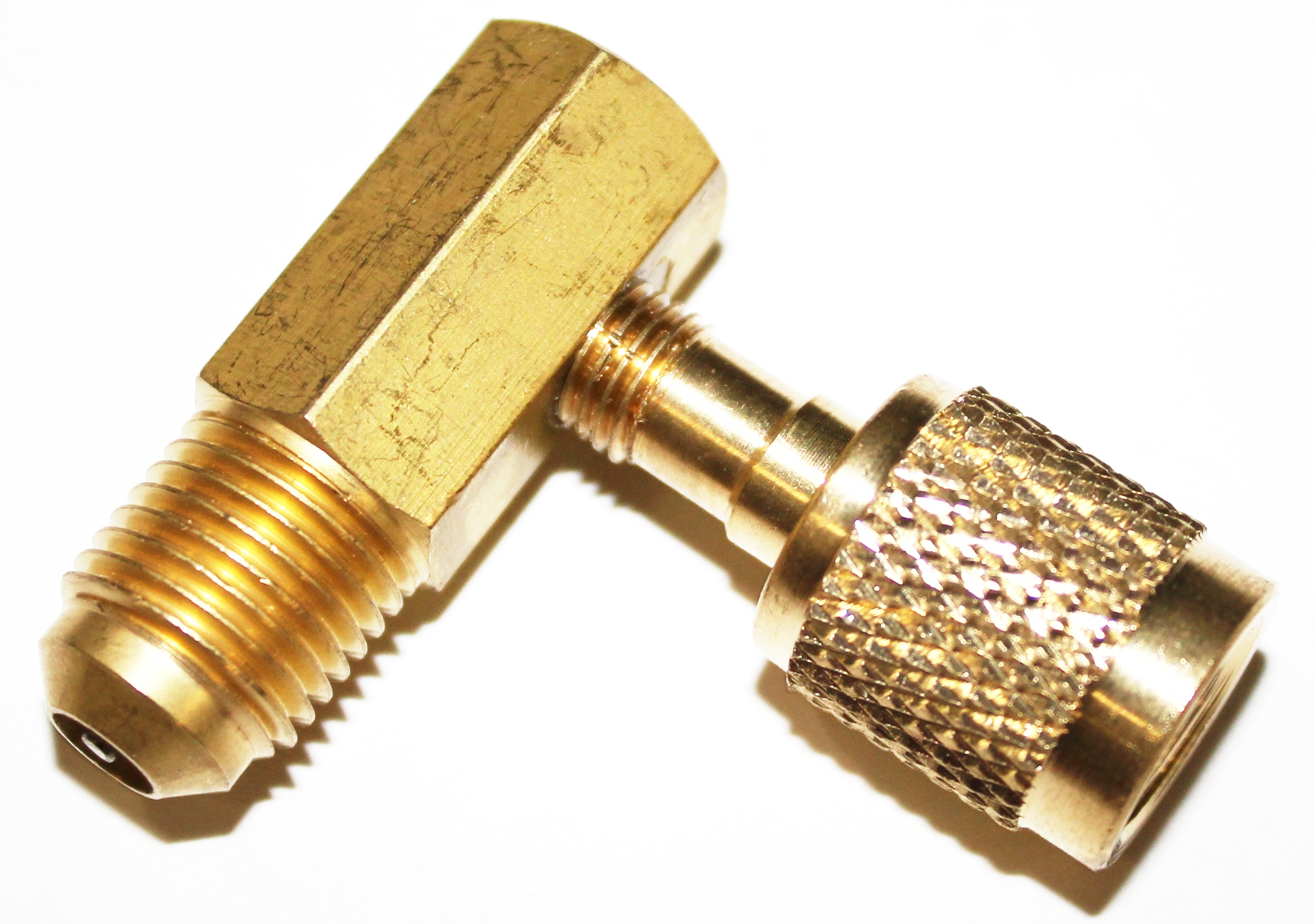 Переходник для Фреона с R22 на R410 угловой Value