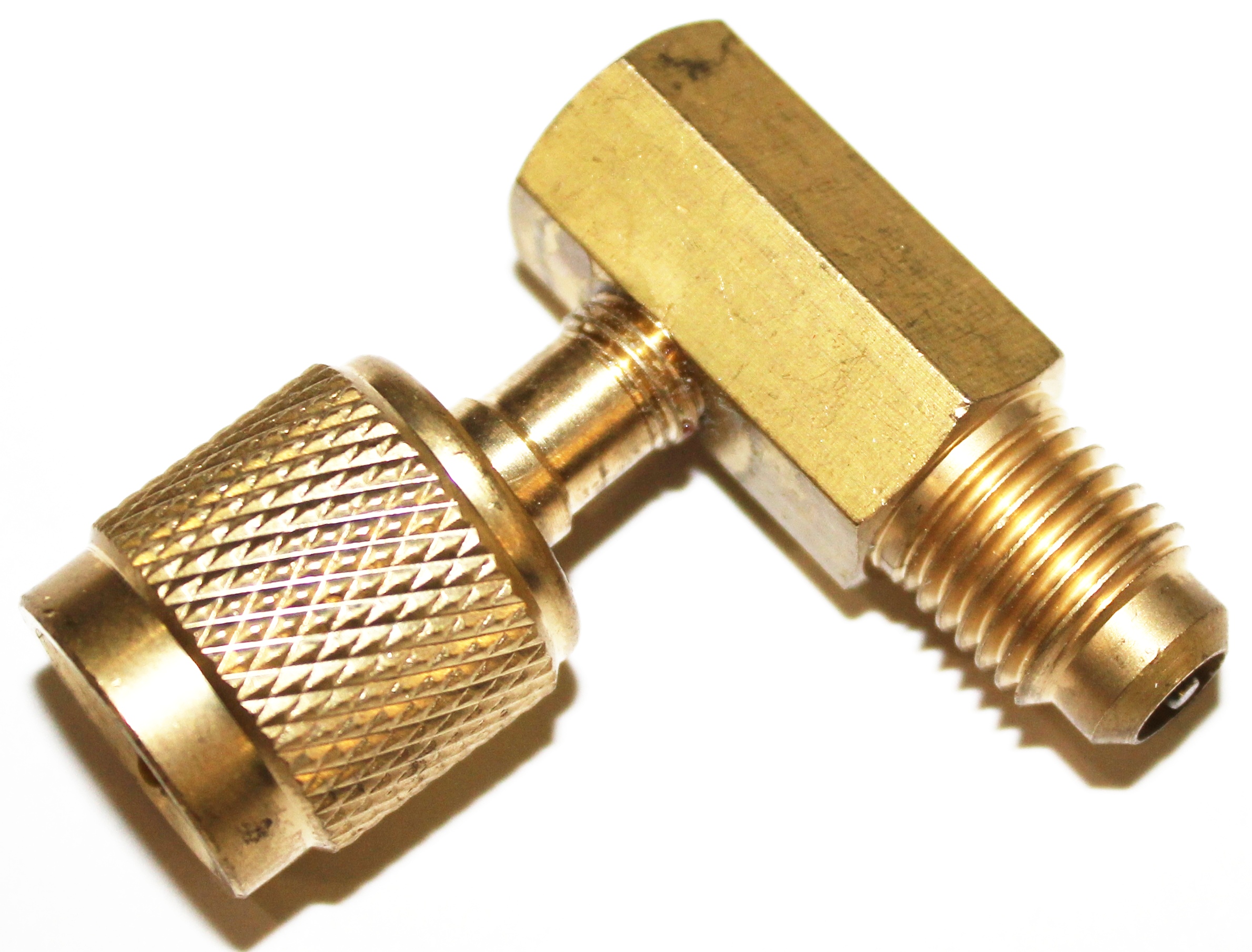 Переходник для Фреона с R410 на R22 угловой Value