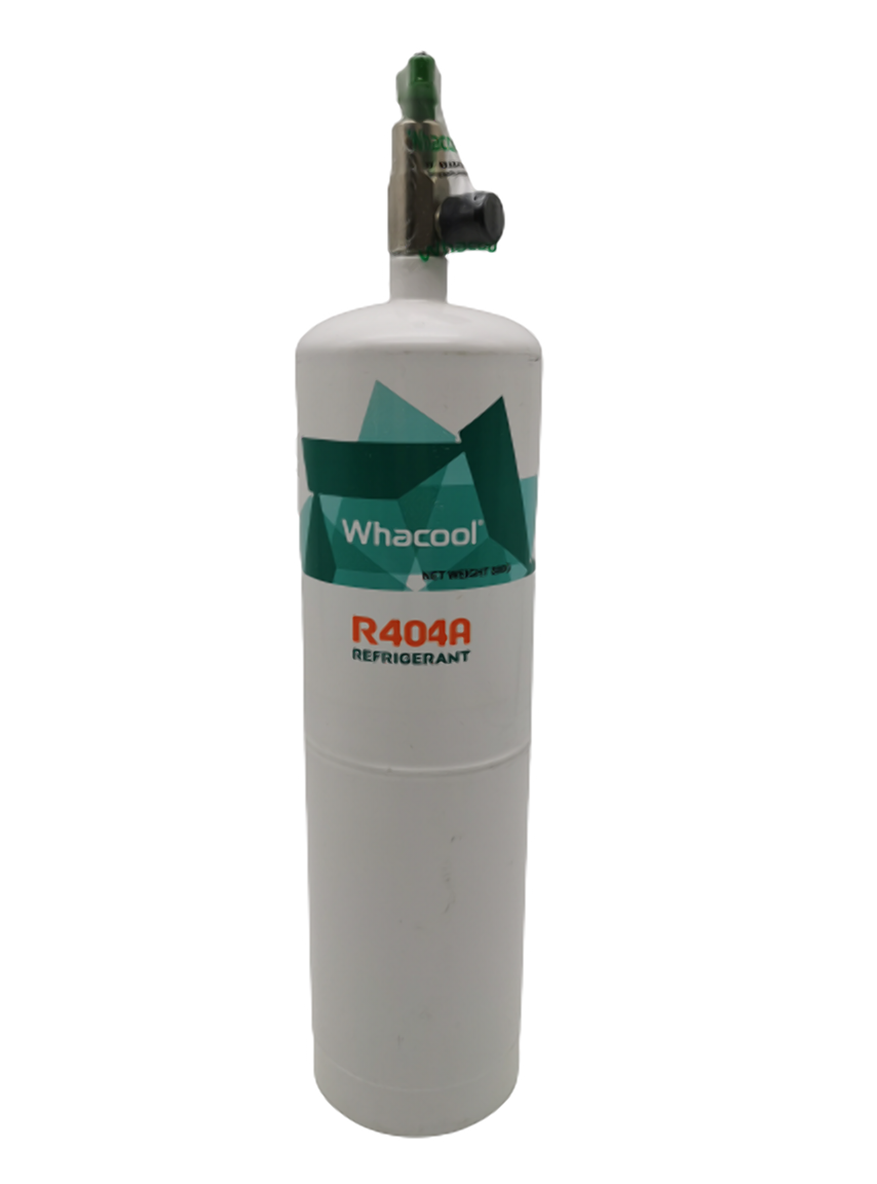 Фреон R-404a баллон 1.2кг с клапаном и вентелем.