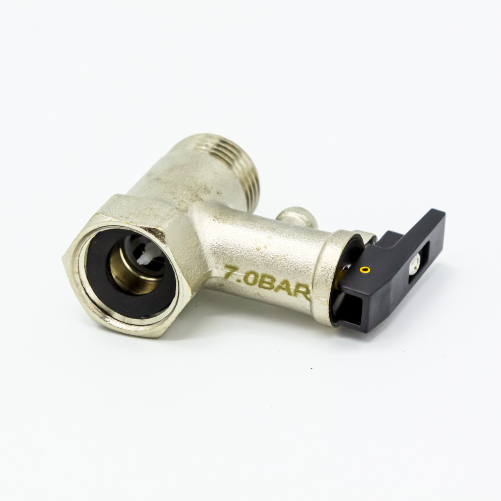 Клапан предохранительный для водонагревателей 1/2  7 бар 100507