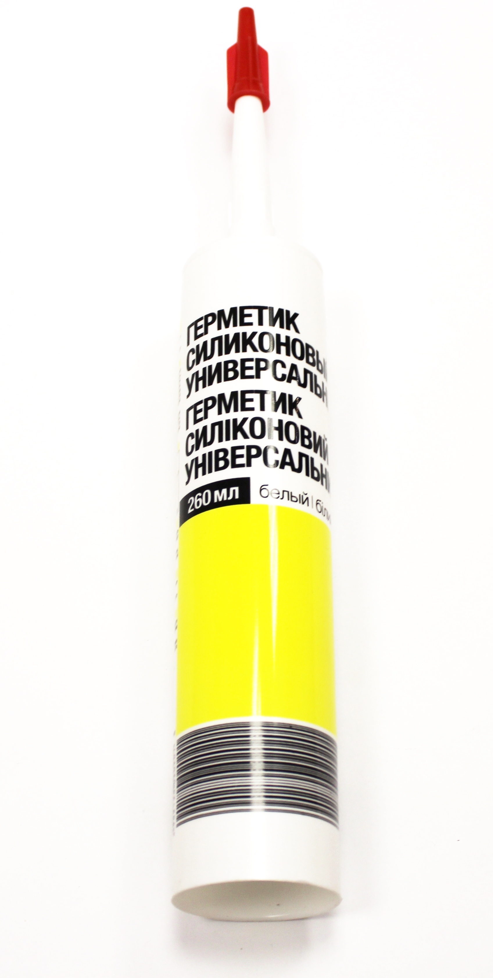 T327 Герметик универсальный, силиконовый. В ассортименте (белый/прозрачный)