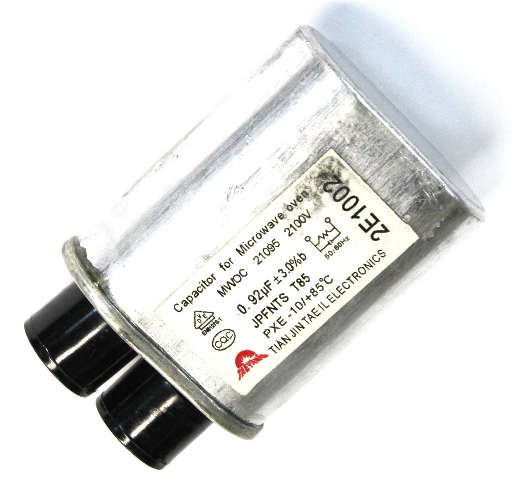 Конденсатор для СВЧ, 0,90-0,92 мкф CAP301, 0250024, 481912118291, 481981729157