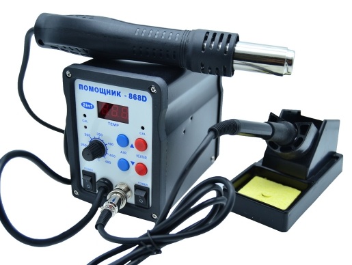 T081 Станция паяльная Помощник ПС-868D