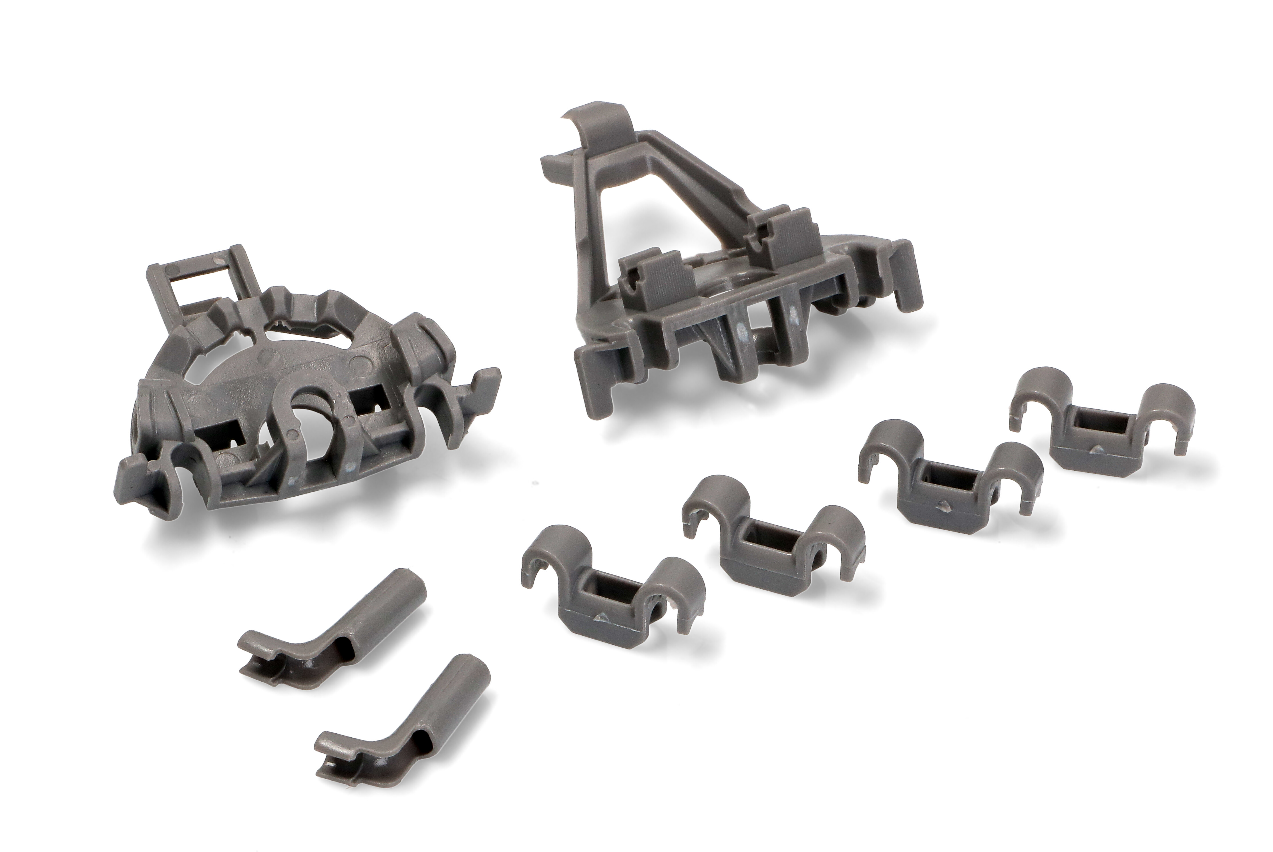 Комплект зажимов для корзины ПММ Bosch, Siemens, 428344