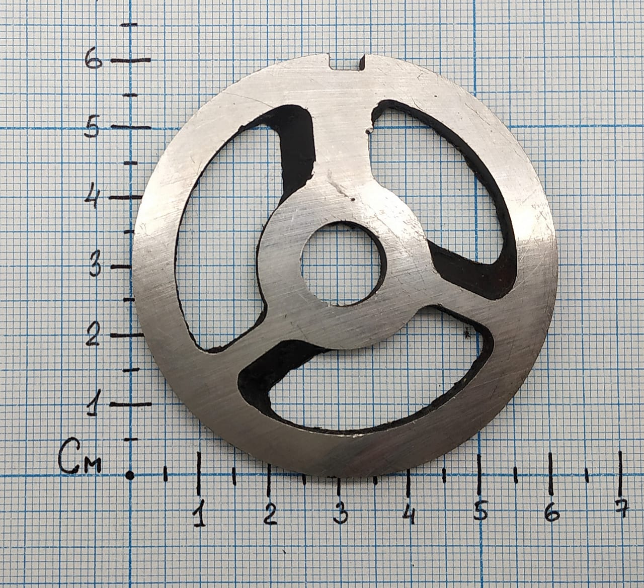 Нож подрезной №822 МИМ-80 без бурта 010046