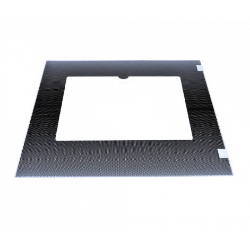 Внешнее стекло духовки GEFEST, черное, с термоуказателем, 497х408мм, 3200.15.3.000