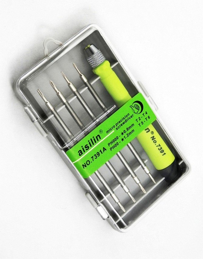 T293 Набор отвертка с насадками №7391