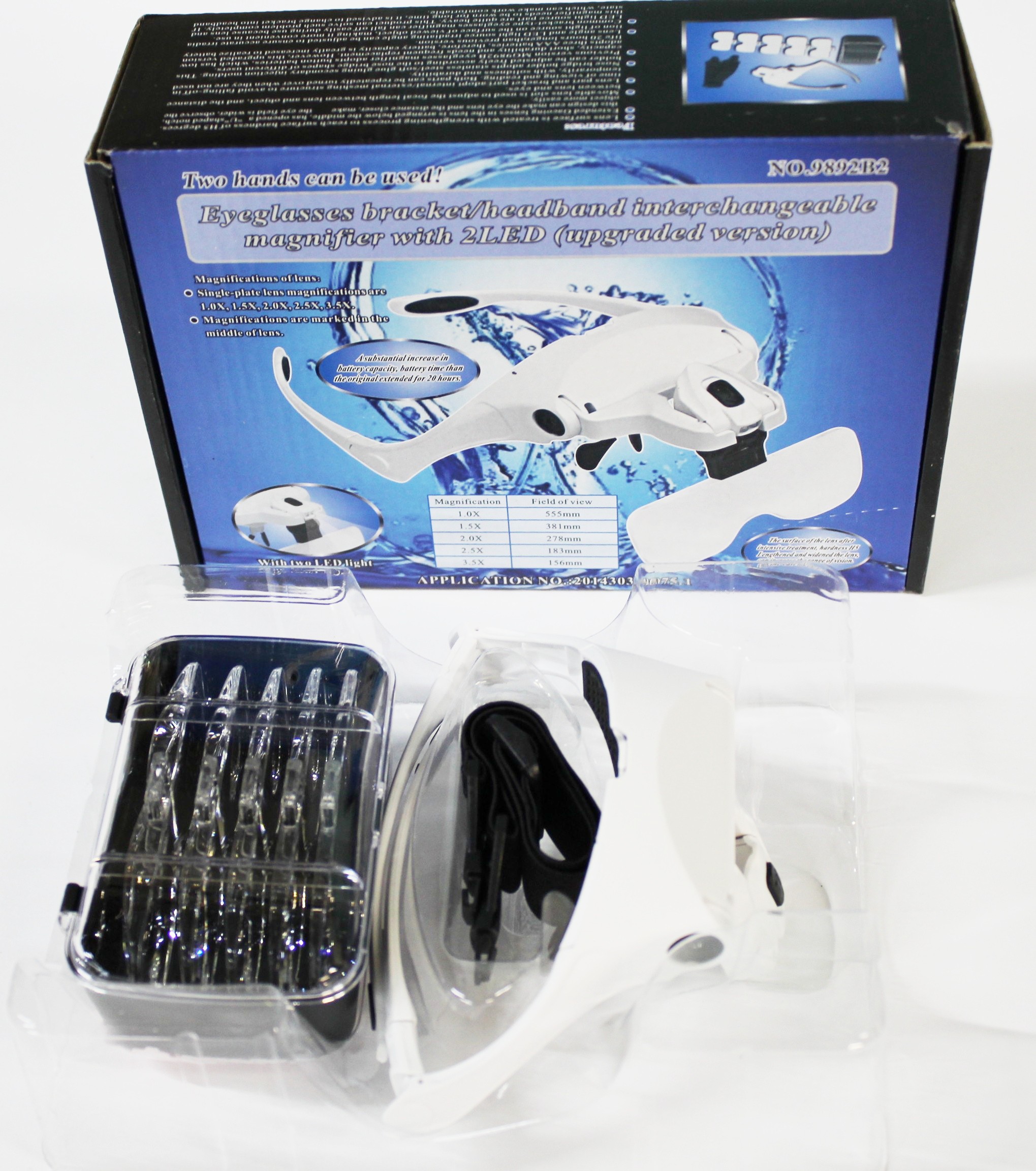 T1453 Лупа очки Орбита NO. 9892В2