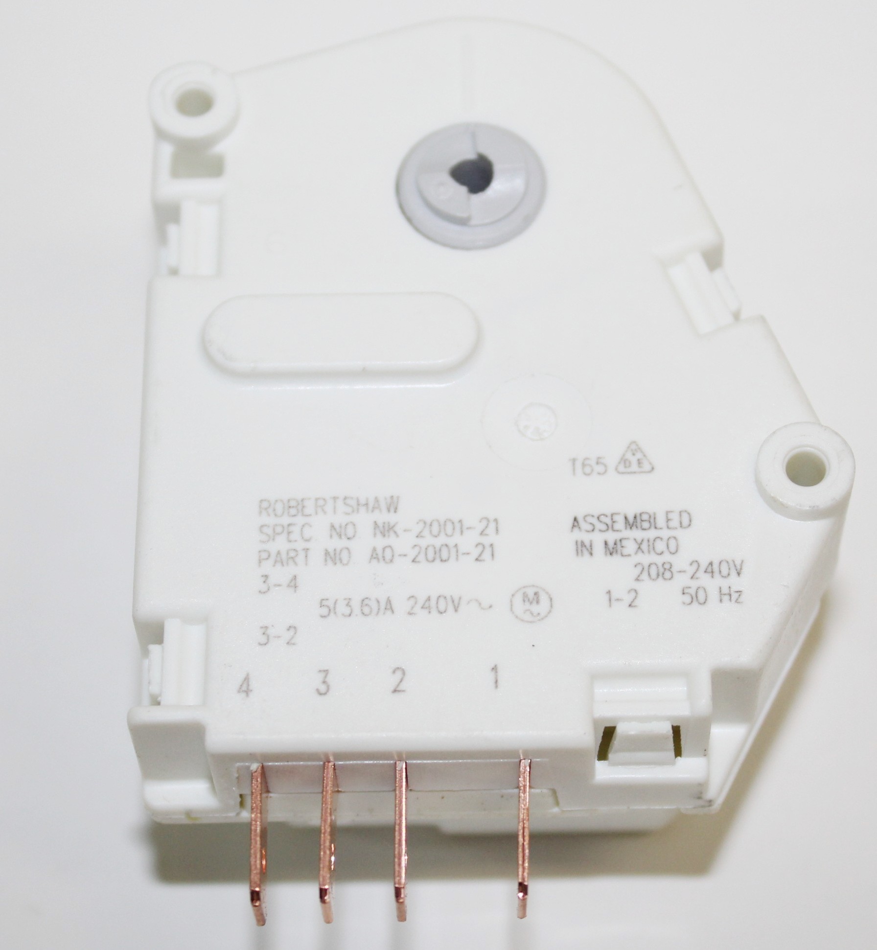 Таймер оттайки механический для холодильников Indesit, Stinol  PARAGON, NK-2001-21, 230V, MEXICO, TMP012UN, зам.`FR4704 