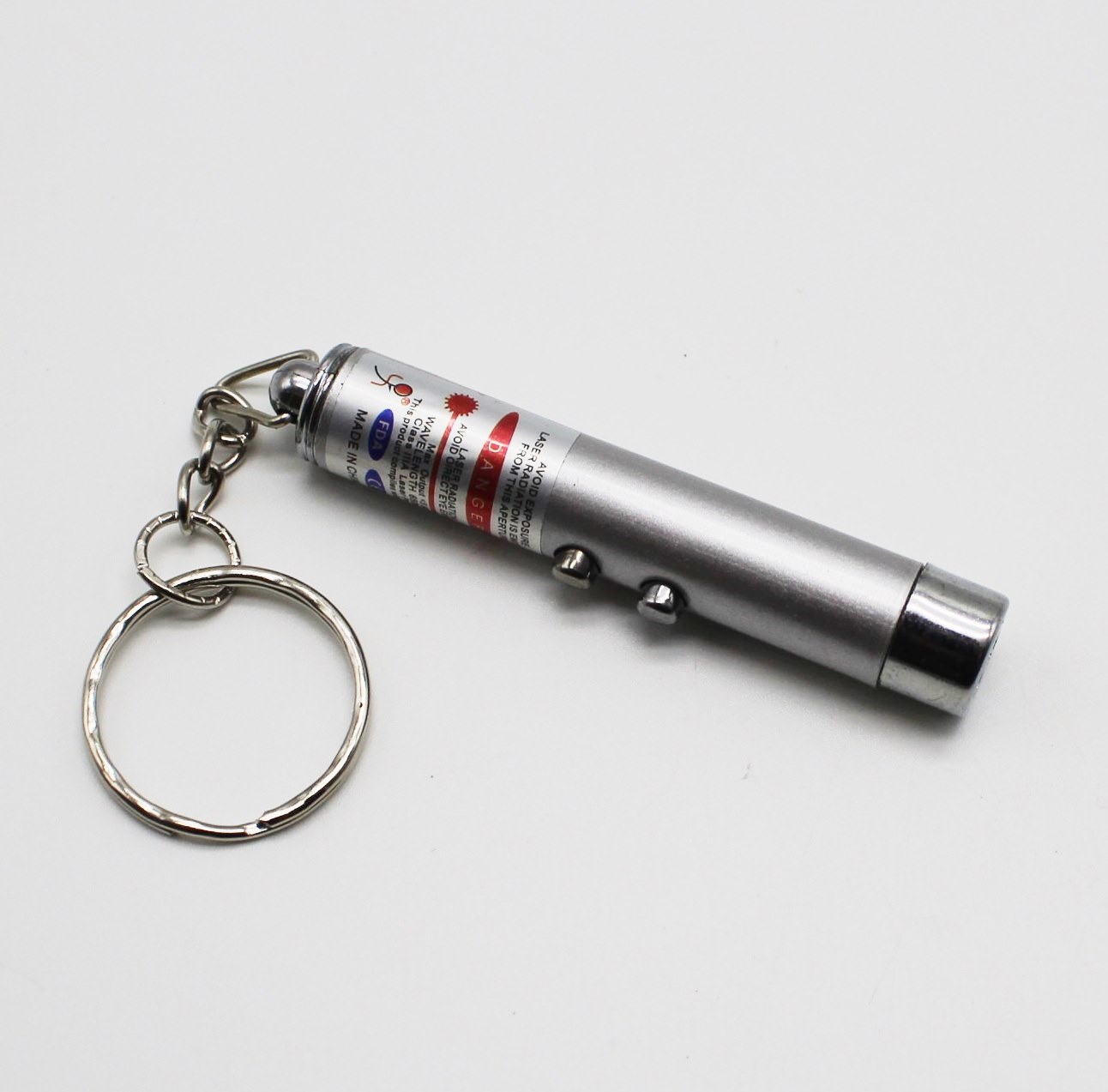 T360 Фонарик-брелок+лазер