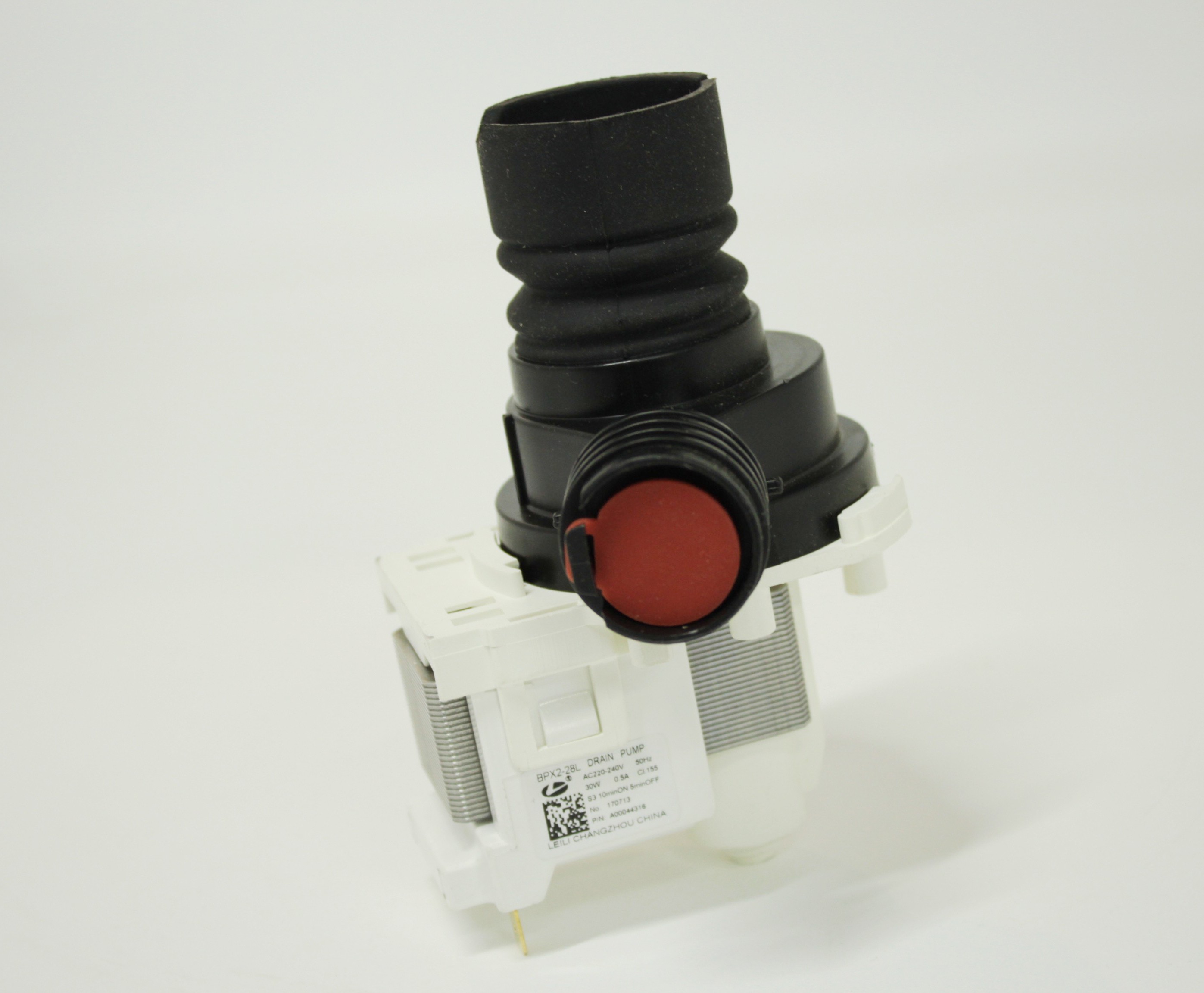 Насос сливной для посудо моечной машины. LEILI BPX2-28L 30 Вт клеммы сзади. PMP500ZN