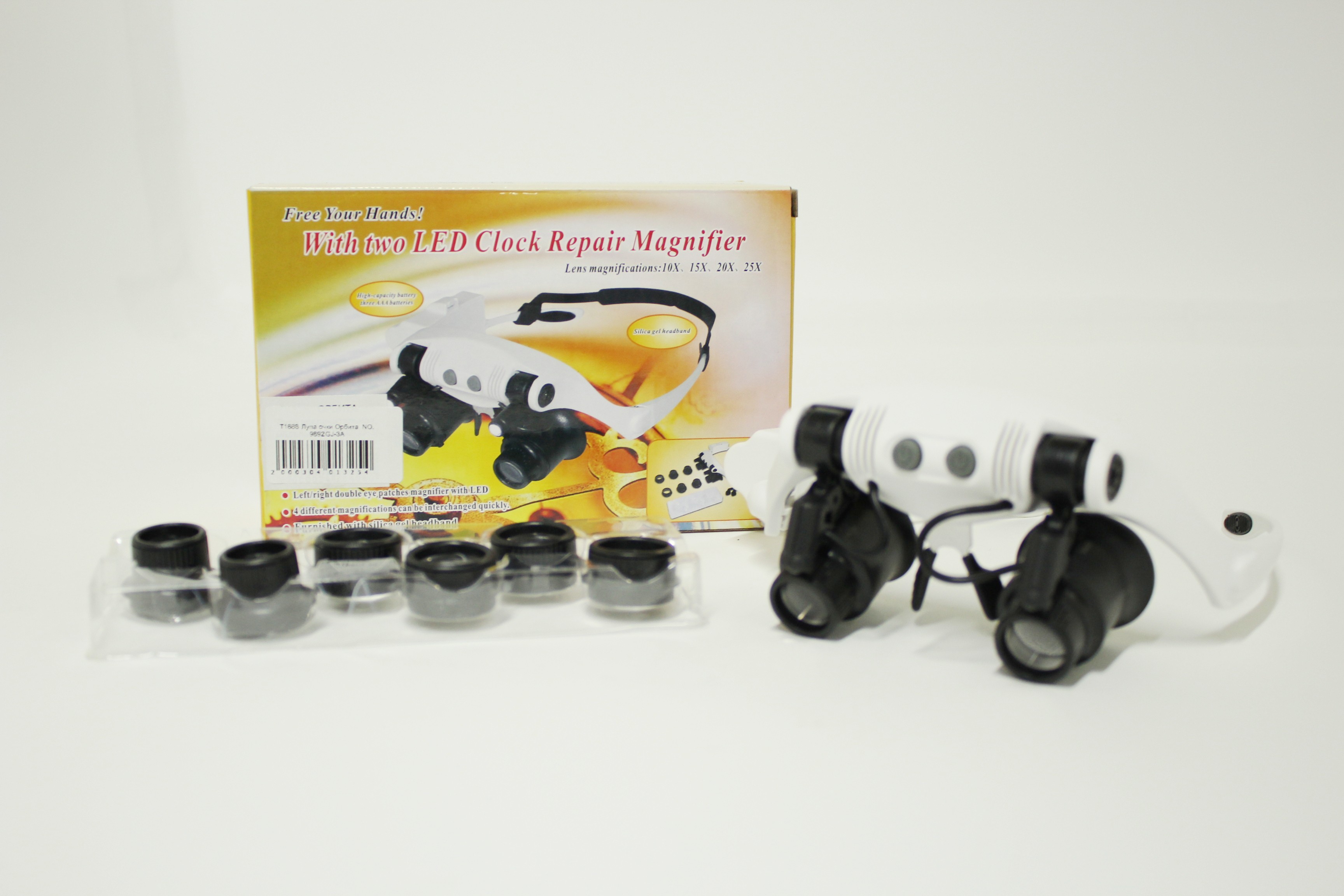 Лупа очки Орбита NO. 9892GJ-3A T1688