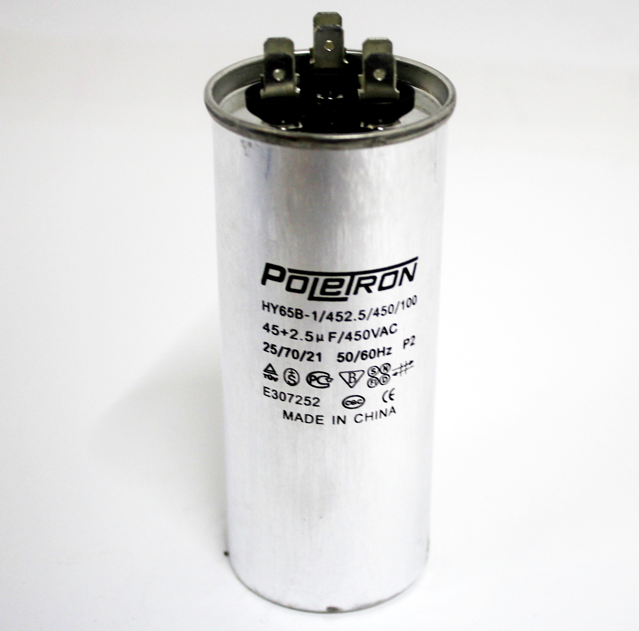 Конденсатор  45+2,5 мф 450V совмещенный. RF06B139