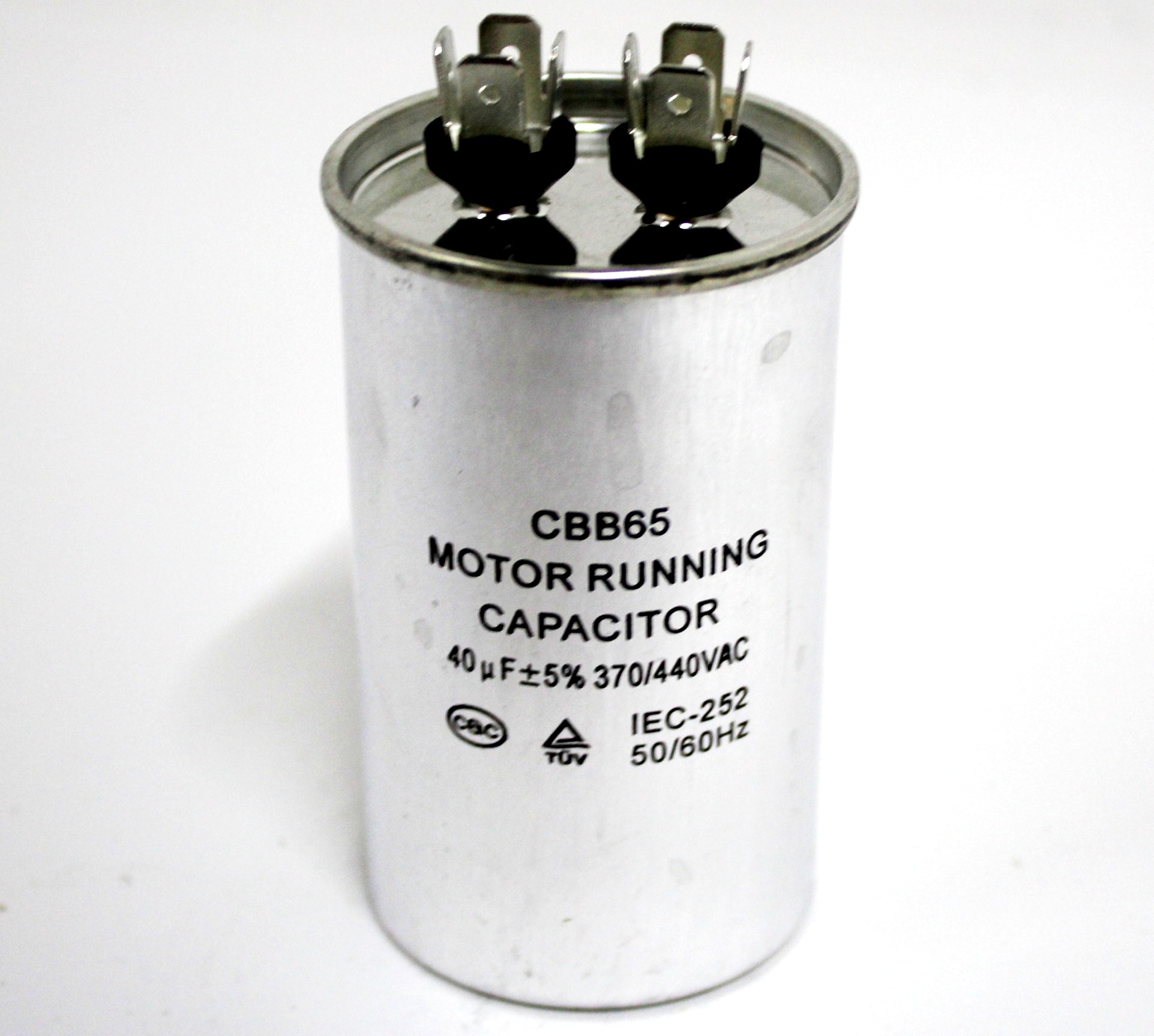 Конденсатор BC 40 мф 440V. BC340 CBB65