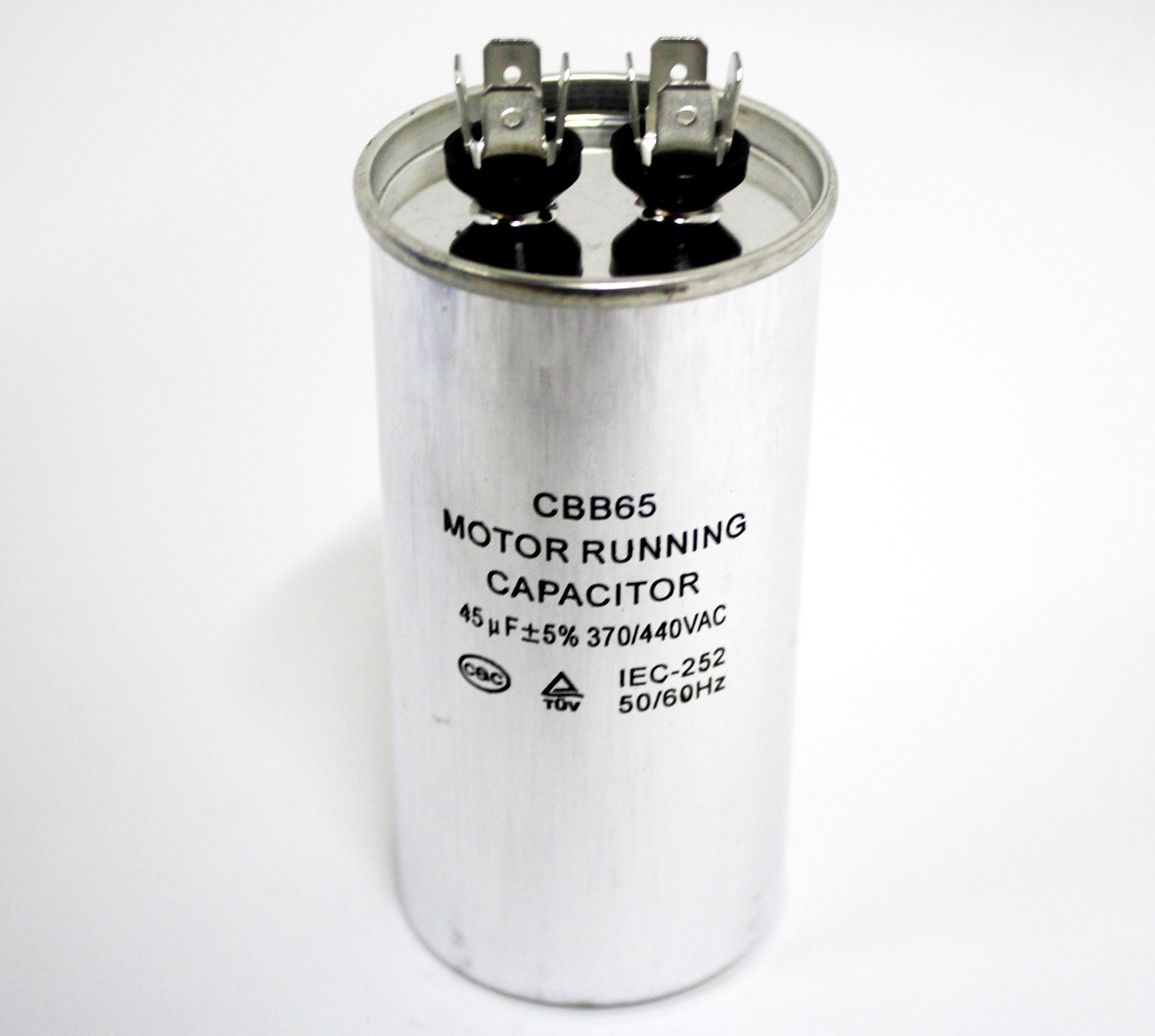 Конденсатор CBB65 BC 45 мф 440V. BC345