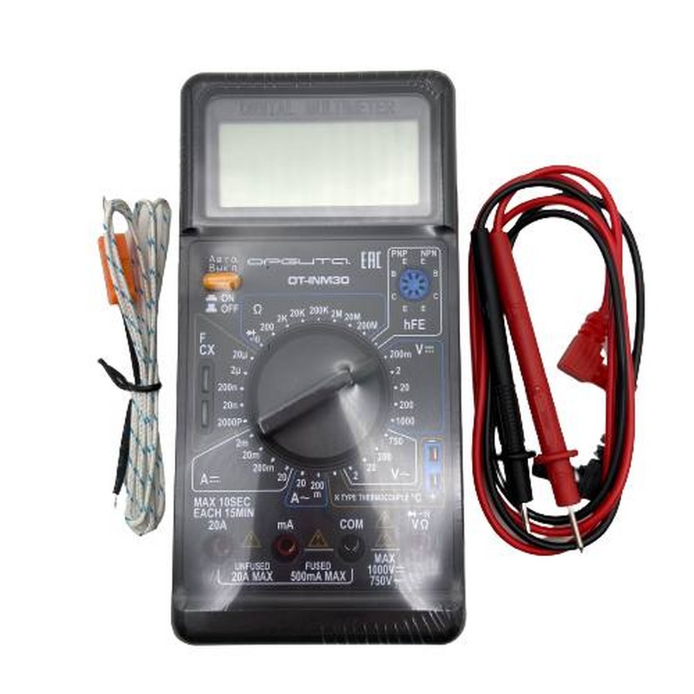 Мультиметр цифровой OT-INM30, T5282