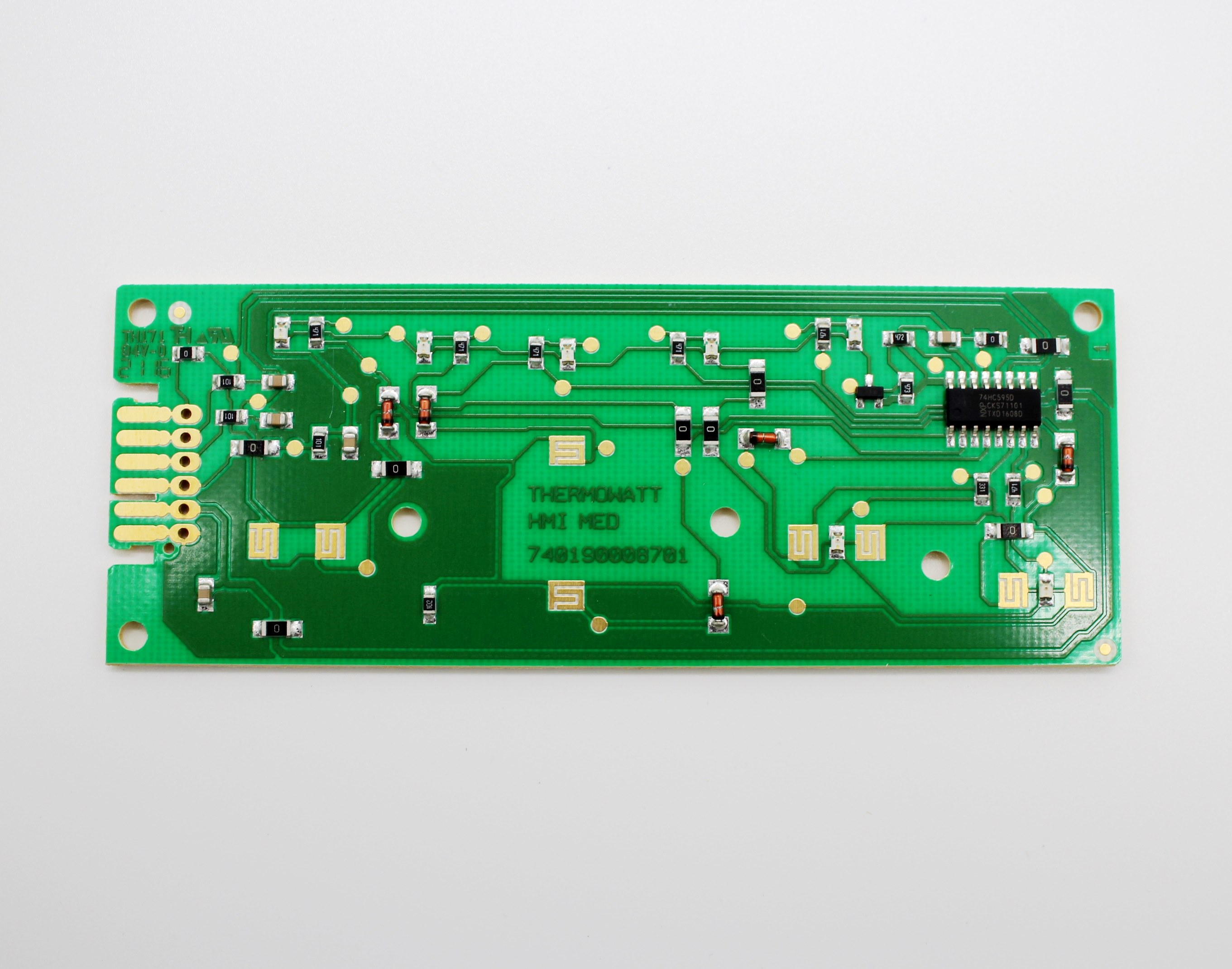 Электронная плата (дисплейная) водонагревателя. 65108273
