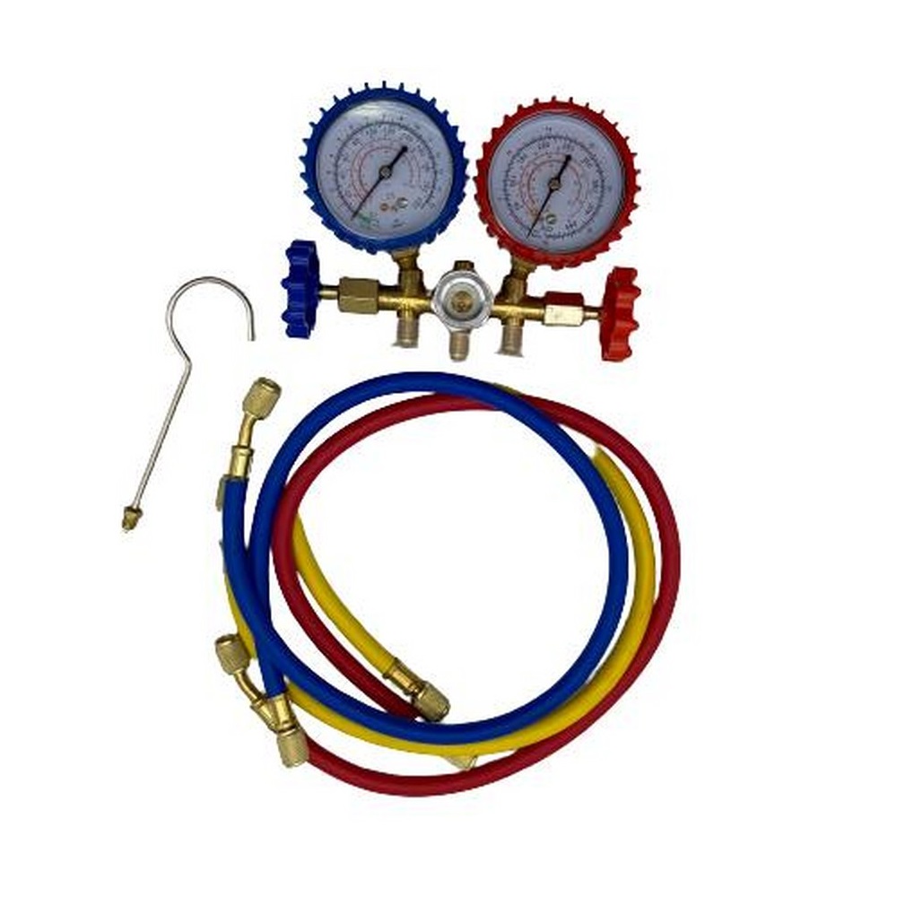 Коллектор 2 вент. с манметром (R-12, R-22, R-134, R-404, R-502). CT536G