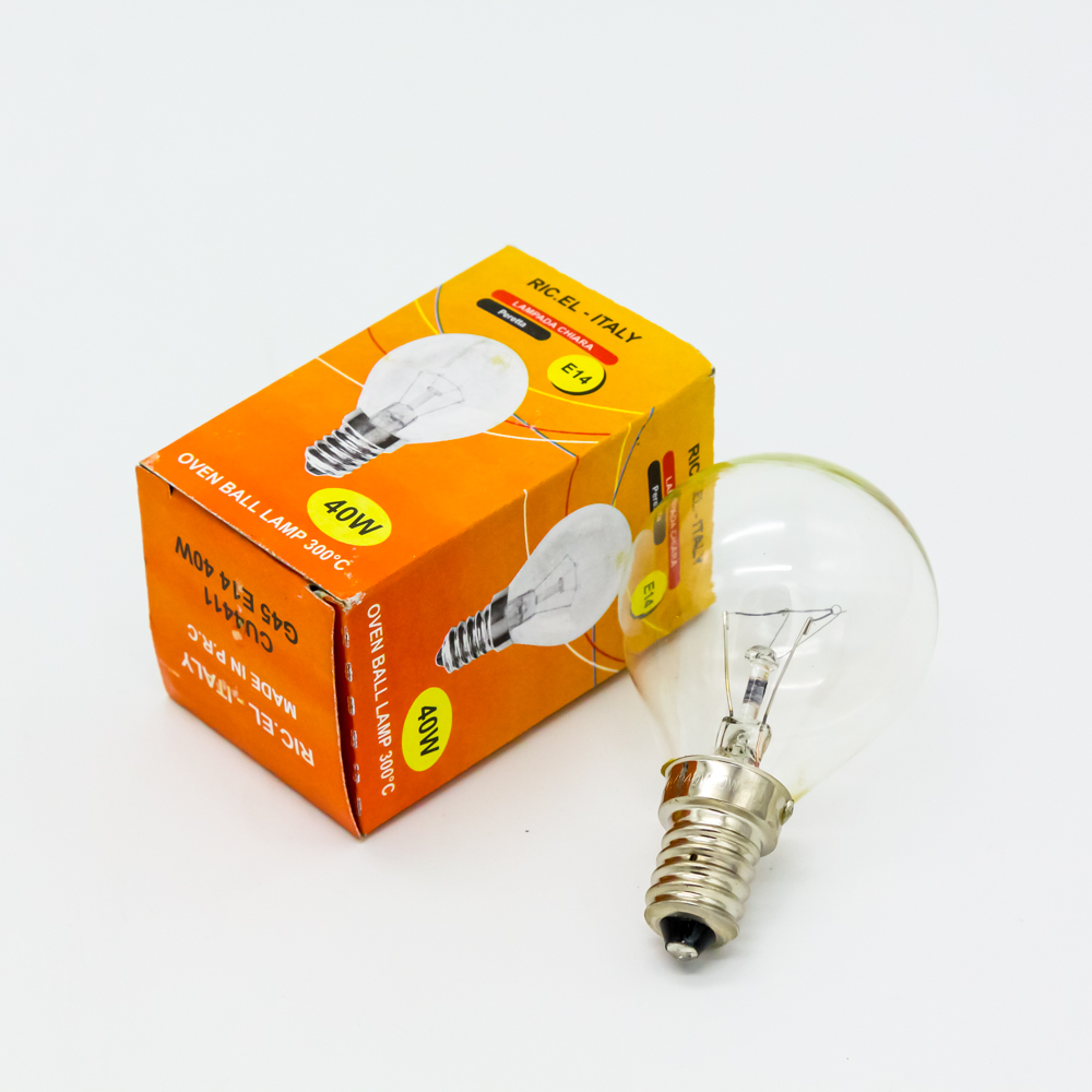 Лампа духового шкафа Шар E14, 40W, 300C LMP107UN