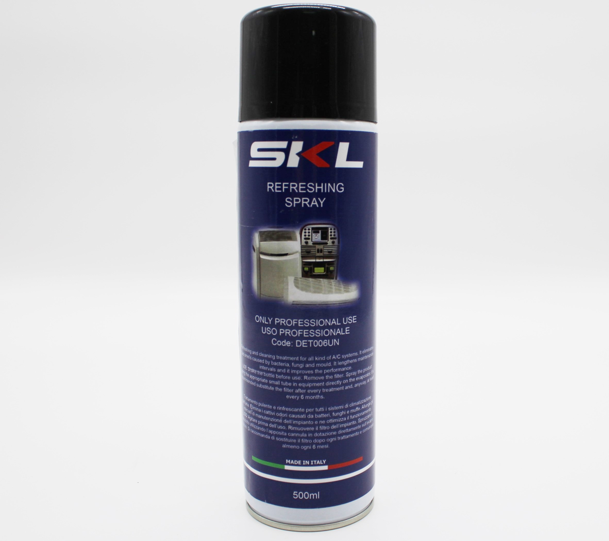 Обеззараживающий аэрозоль для очистки кондиционера, 500мл DET006IS