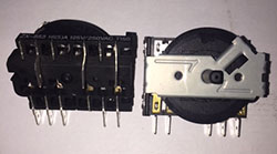 Переключатель для плит 7поз. ZX-853 16(5)А 125/250V. EP247