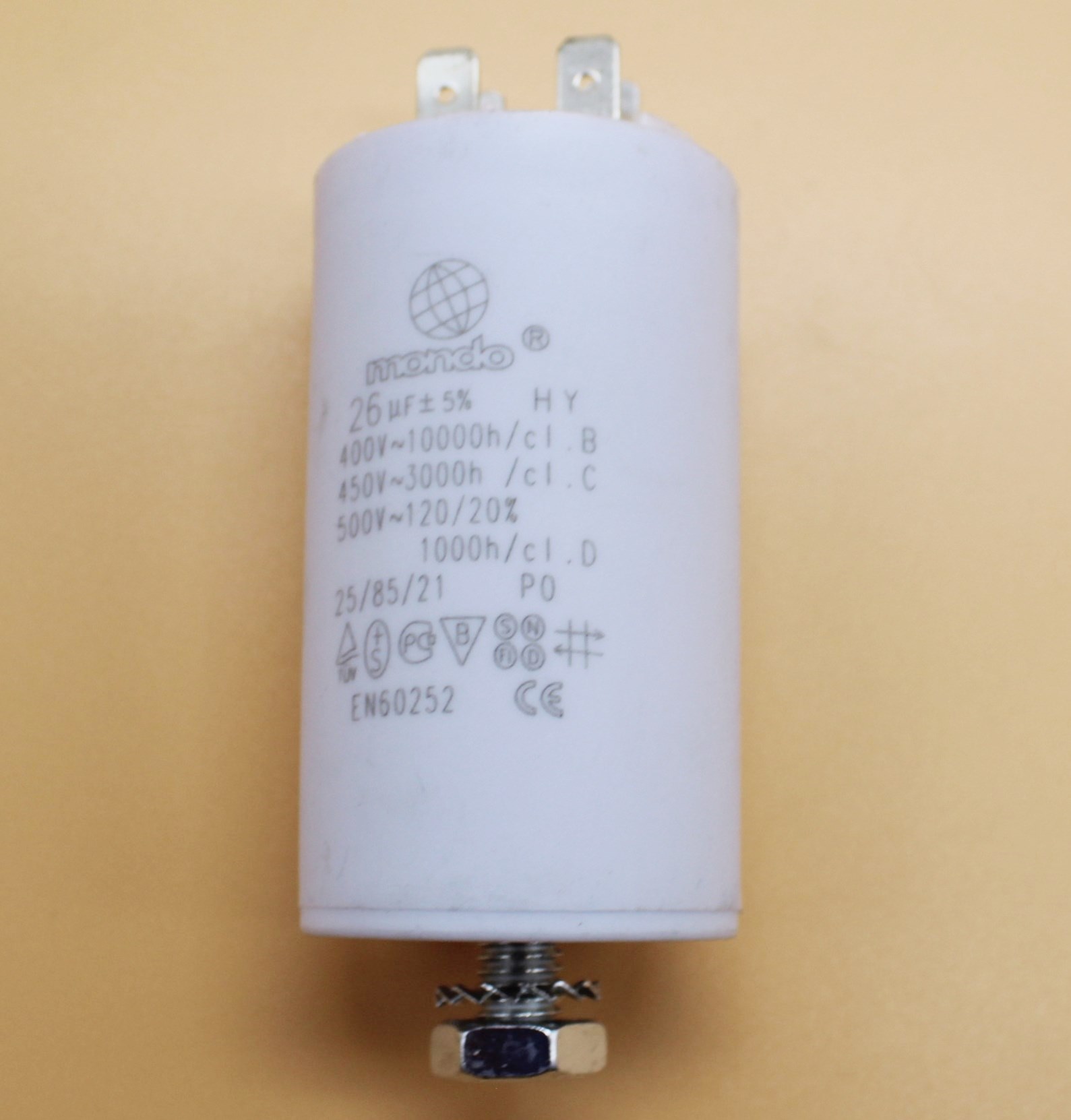 Конденсатор 26мкф 450V. ISL26CAP