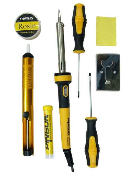 Набор паяльный Pinsun 8 предметов 60w код: T510