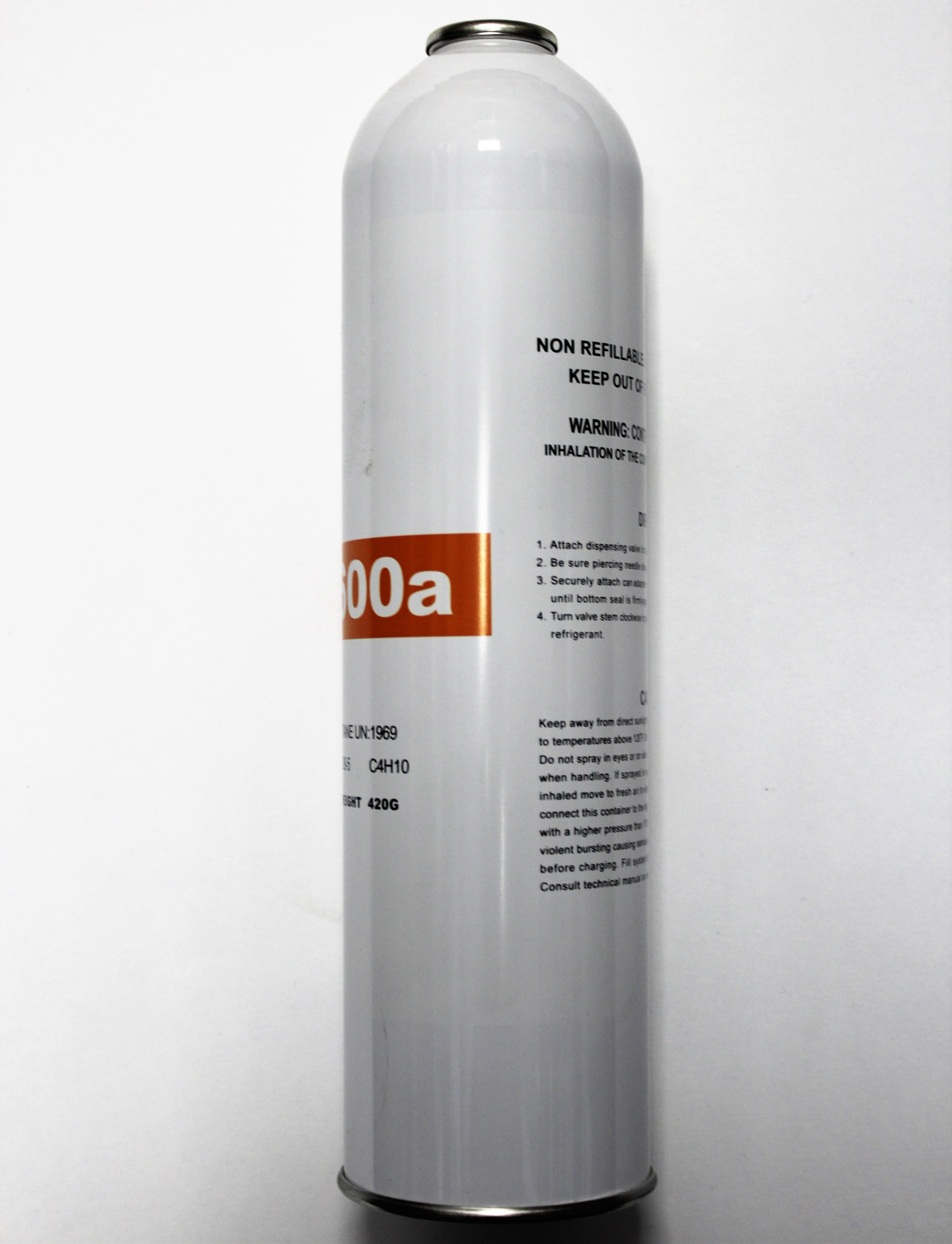  AG000006 !Фреон R600a, баллон 420гр., КИТАЙ,зам.481939558015, L089700