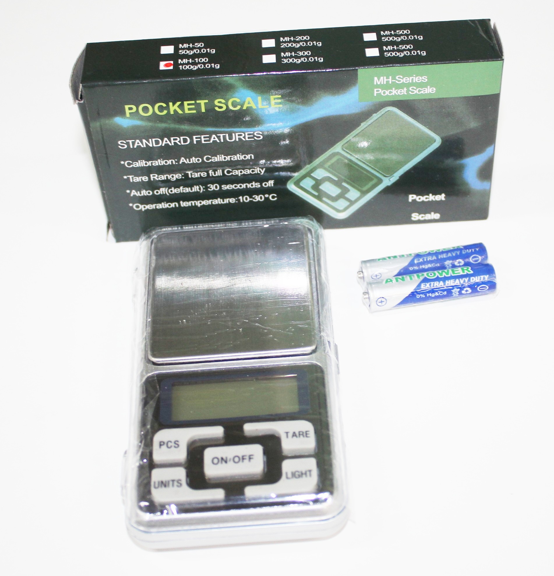 T094 Весы цифровые от 0.01 до 100 грамм