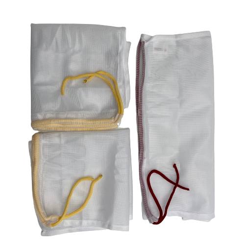 VEG-01 Мешочки для хранения овощей и фруктов (2 мешочка 30х30 см, 1 мешочек 30х45 см), бренд: OZONE,