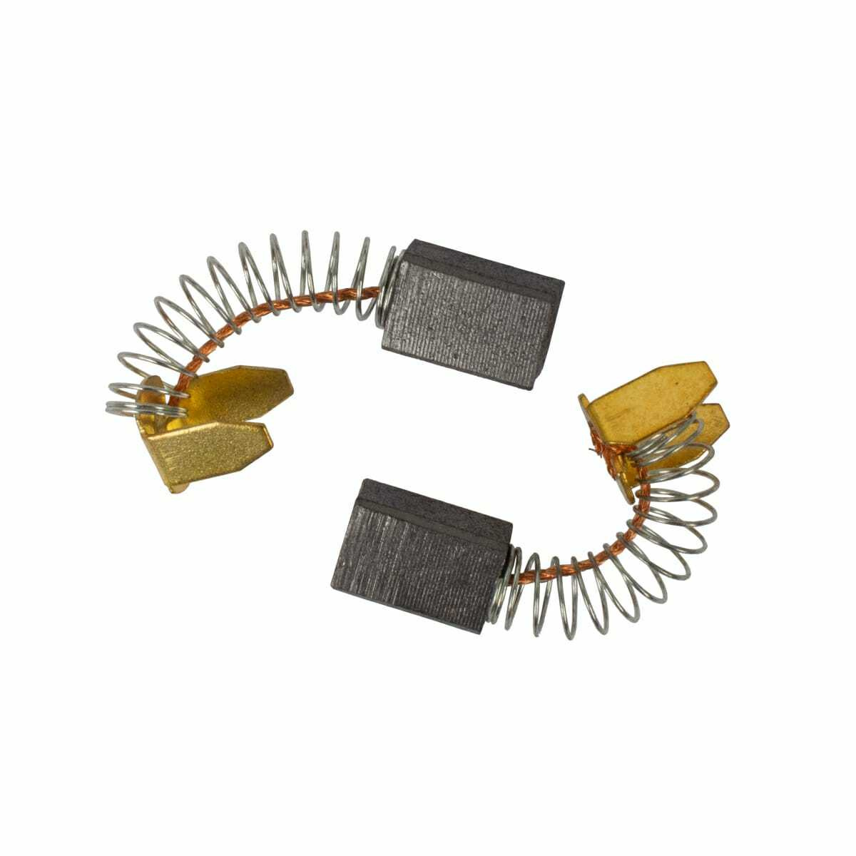 Комплект из двух угольных щеток для электроинструмента MAKITA (пружина, пятак-уши) SDM-28043