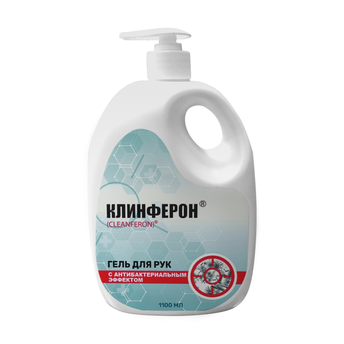 10.001 Гель для рук антибактериальный 1100 мл, бренд Cleanferon, арт. 10.001