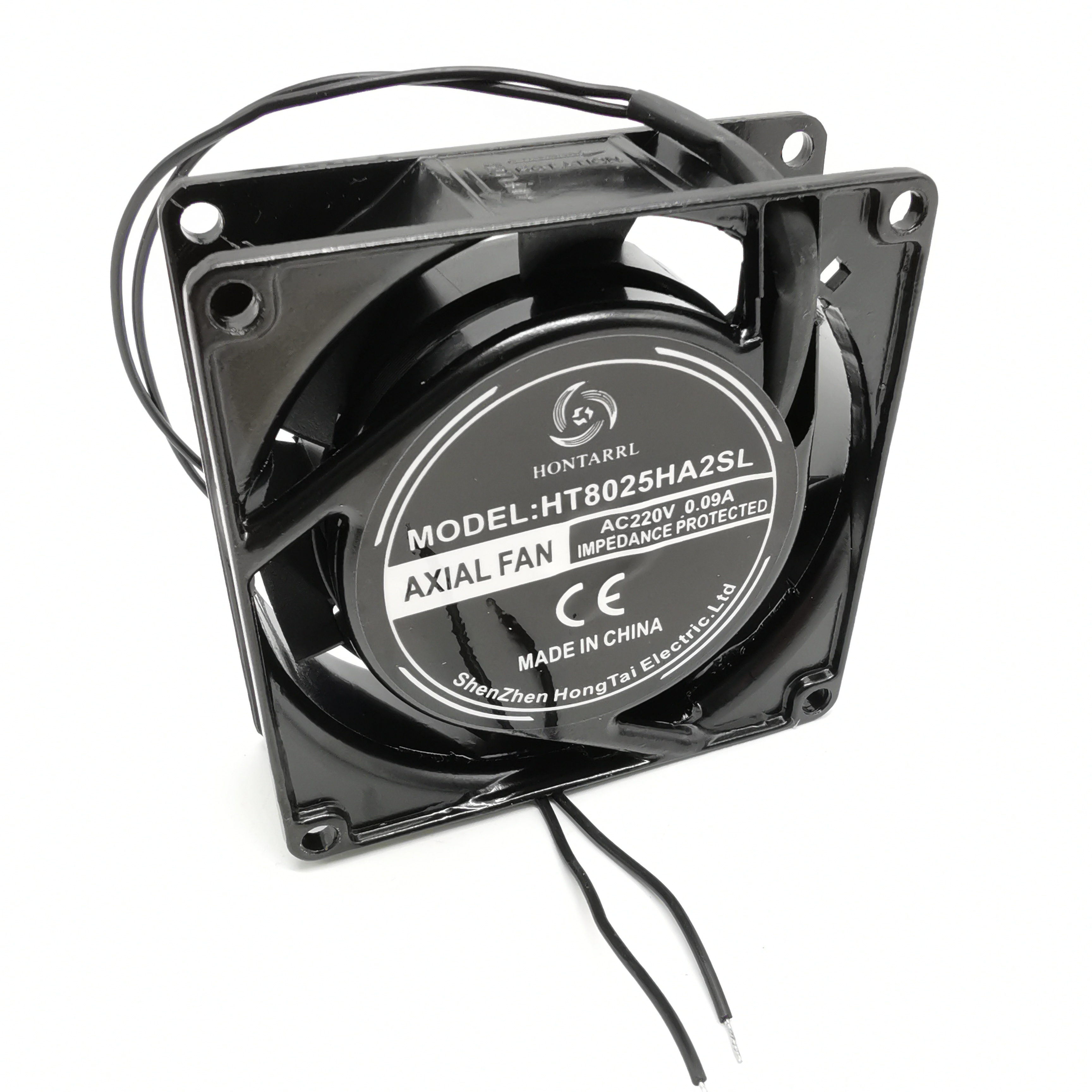  ISL8080VT Вентилятор 80x80 черный квадратный