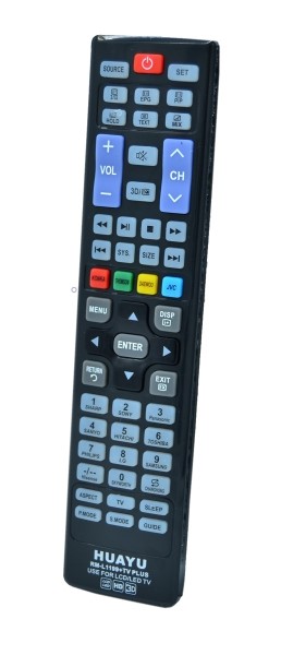 Пульт ТВ универсальный HUAYU RM-L1199+TVPlus (LCD/LED) код: T581