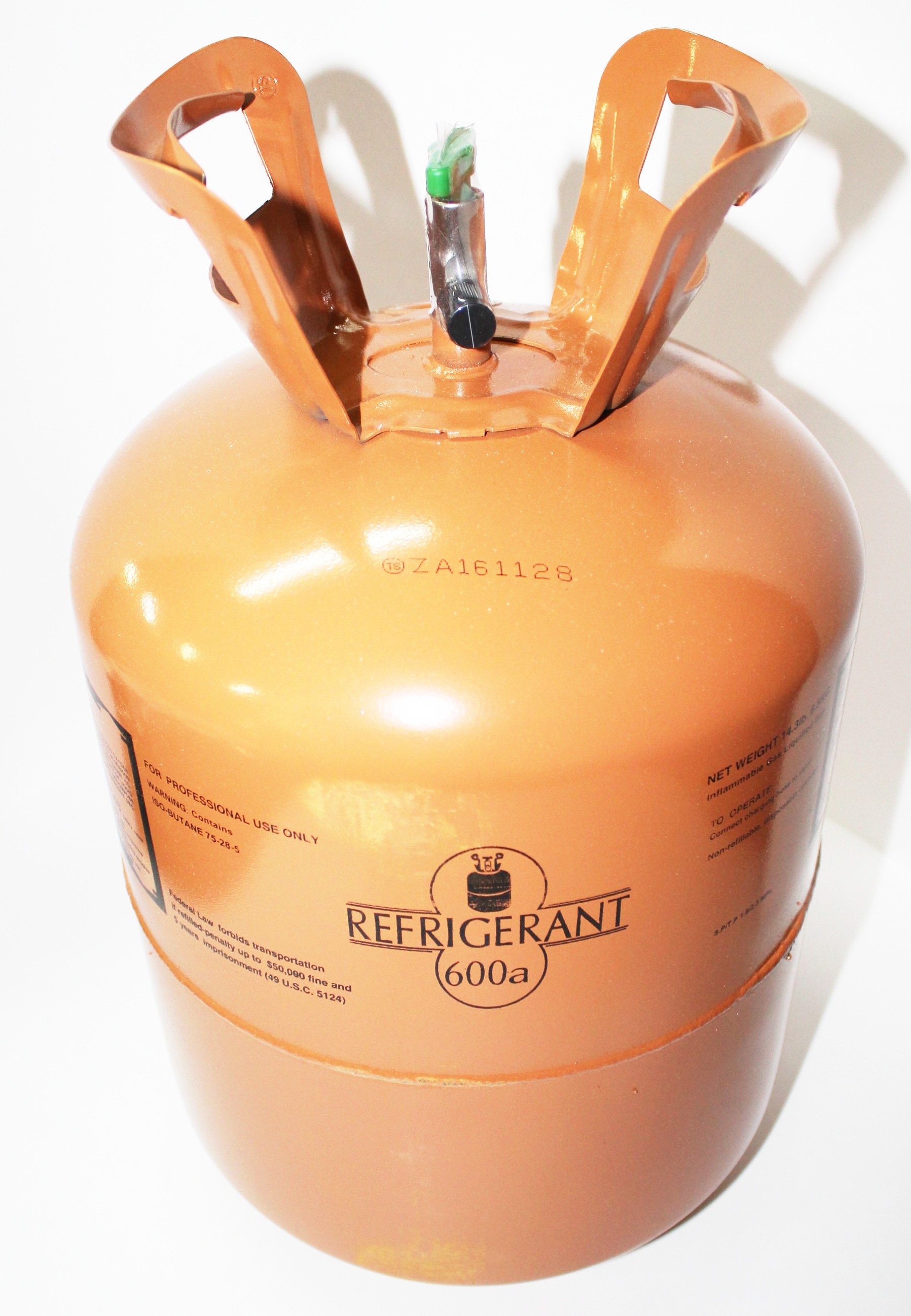 Фреон (хладон) R600a, баллон 10кг газа