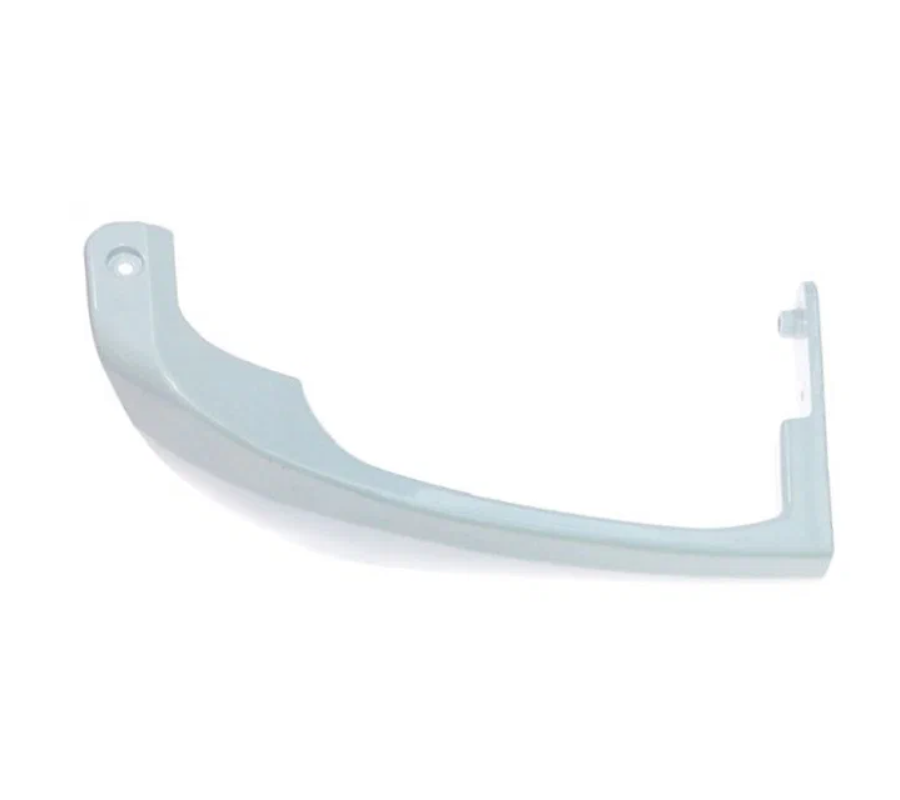 Ручка холодильника нижняя, оригинал, БЕЛАЯ, Бирюса