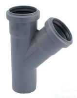 Тройник канализационный 50x50x45гр ISL003ARM