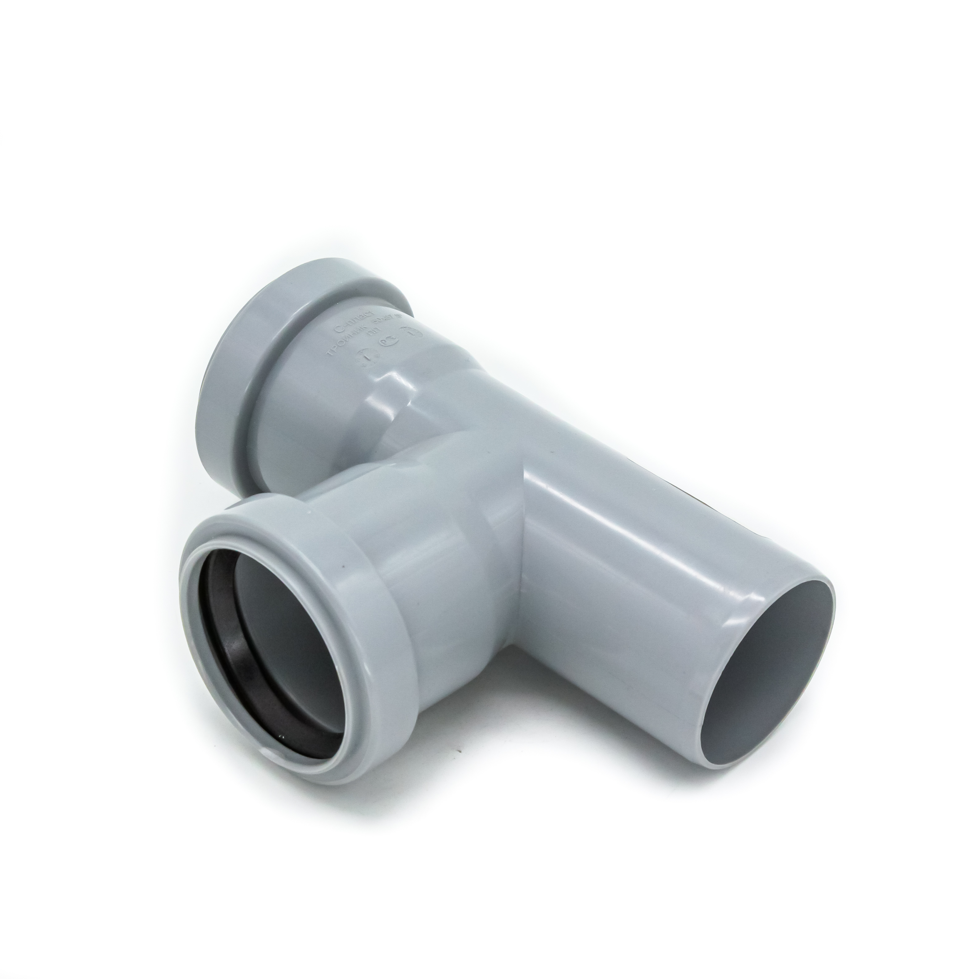 Тройник канализационный 50x50x90гр ISL004ARM