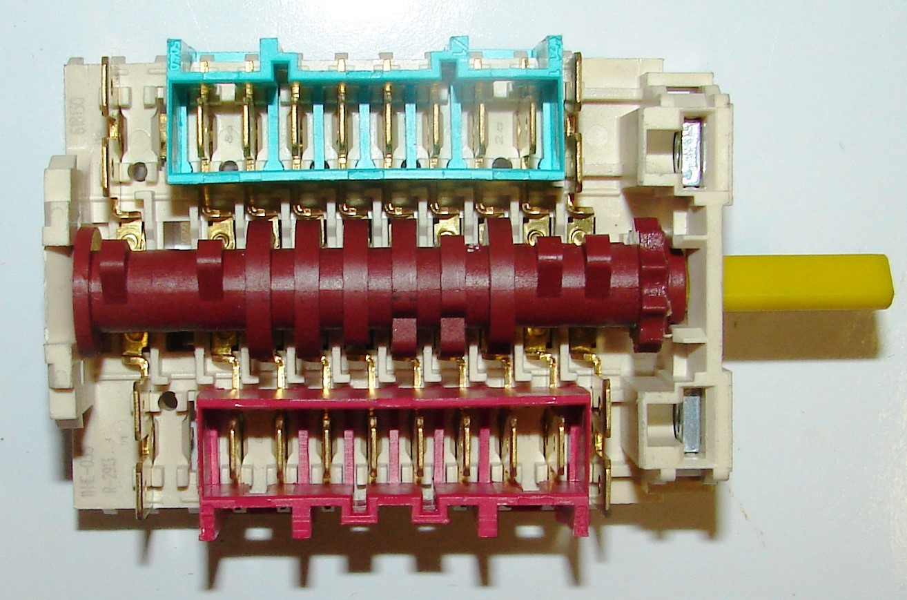 Переключатель режимов духовки плит Gorenje COK301GO, зам. 296288, 618130, 11HE035