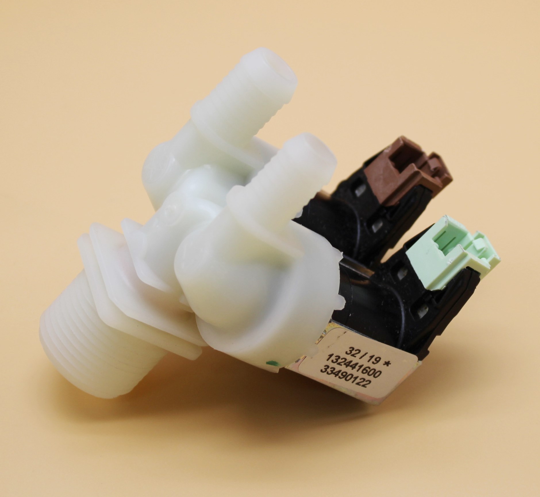 Электроклапан для стиральных машин 2Wx180 Electrolux/Zanussi/AEG VAL028ZN, зам. 1324416005