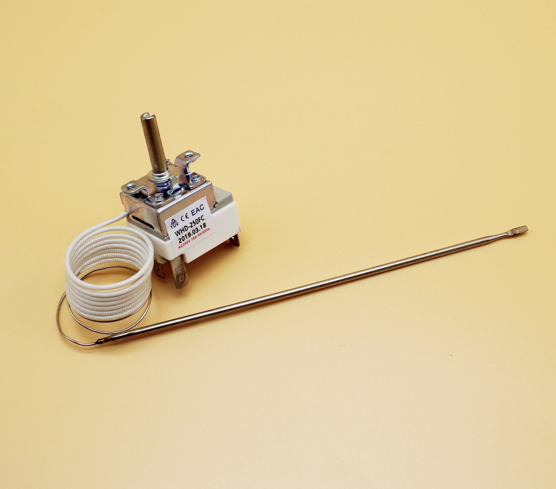 040119 Термостат капиллярный духовки до 250 градусов код: WYF250AB зам: WHD-250FC, 040119