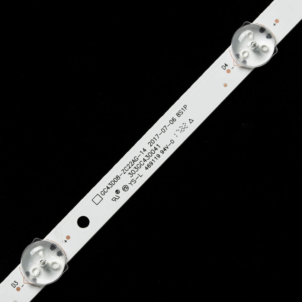 XY-318 Подсветка GC43D08-ZC22AG-17 303GC430044 для телевизора Samsung UE43J5202AU, UE43J5272AU
