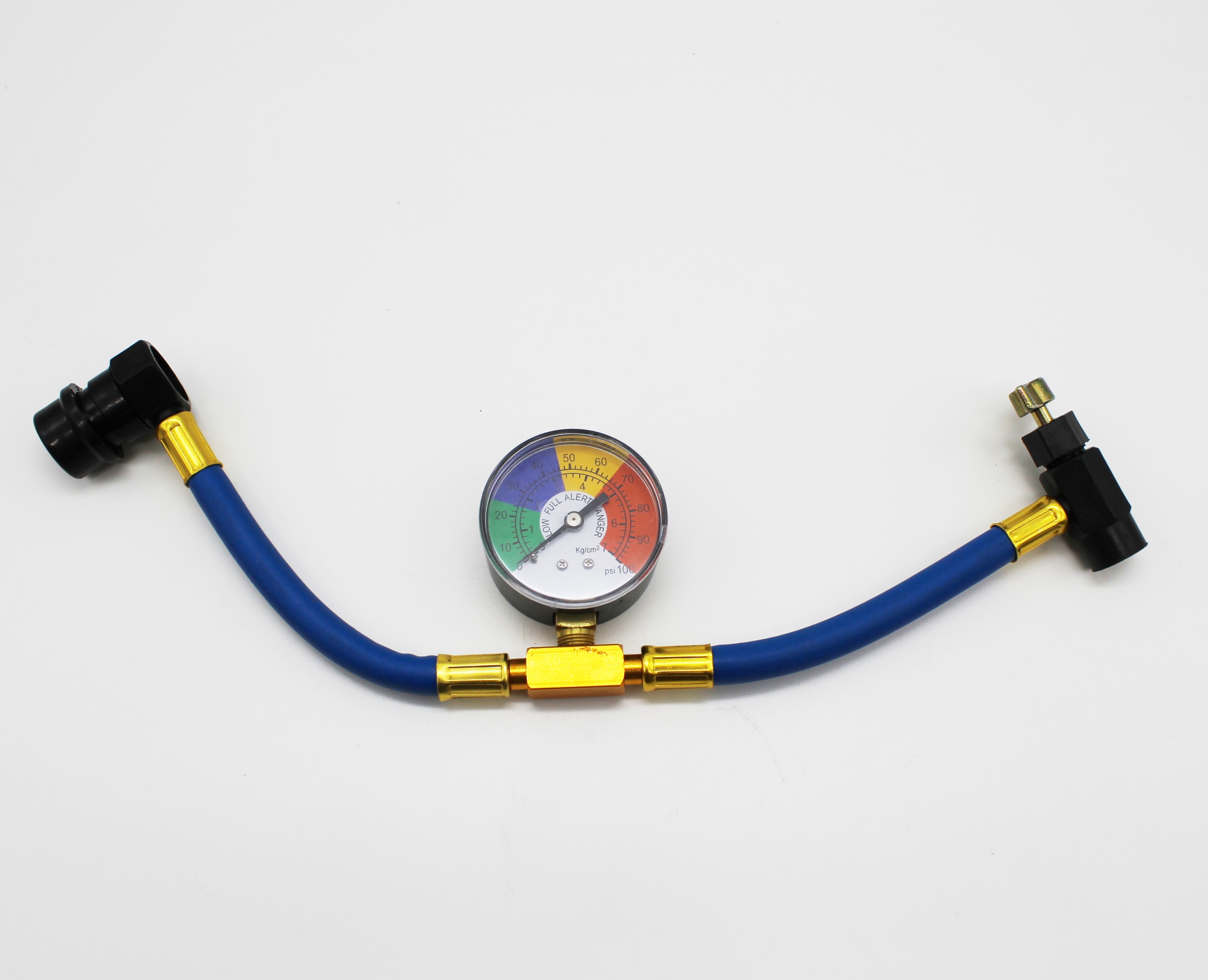 Шланг для заправки автокондиционера c манометром FC-PL801G50